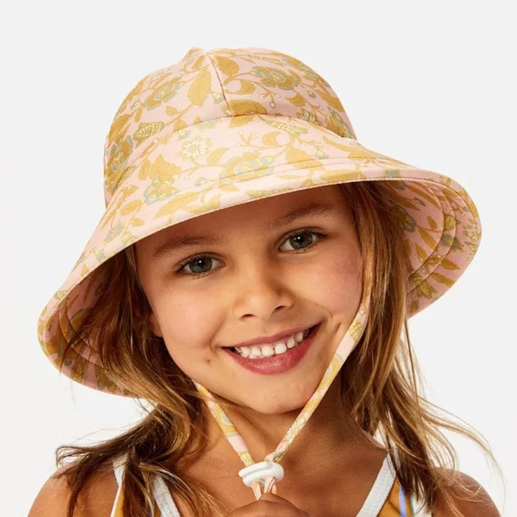Rip Curl Dreamer UPF 50+ Sun Protection Swim Hat for Girls - Perfect for Beach, Pool & Water Sports