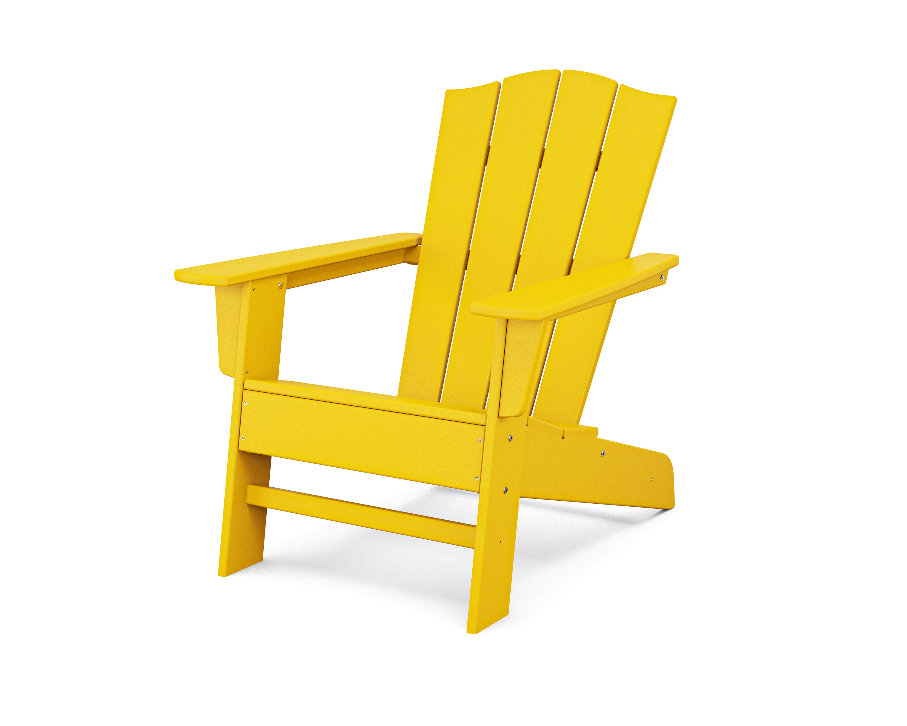 POLYWOOD Crest Chair - Durable Outdoor Adirondack Chair for Patio, Poolside & Garden - All-Weather Resin Furniture
