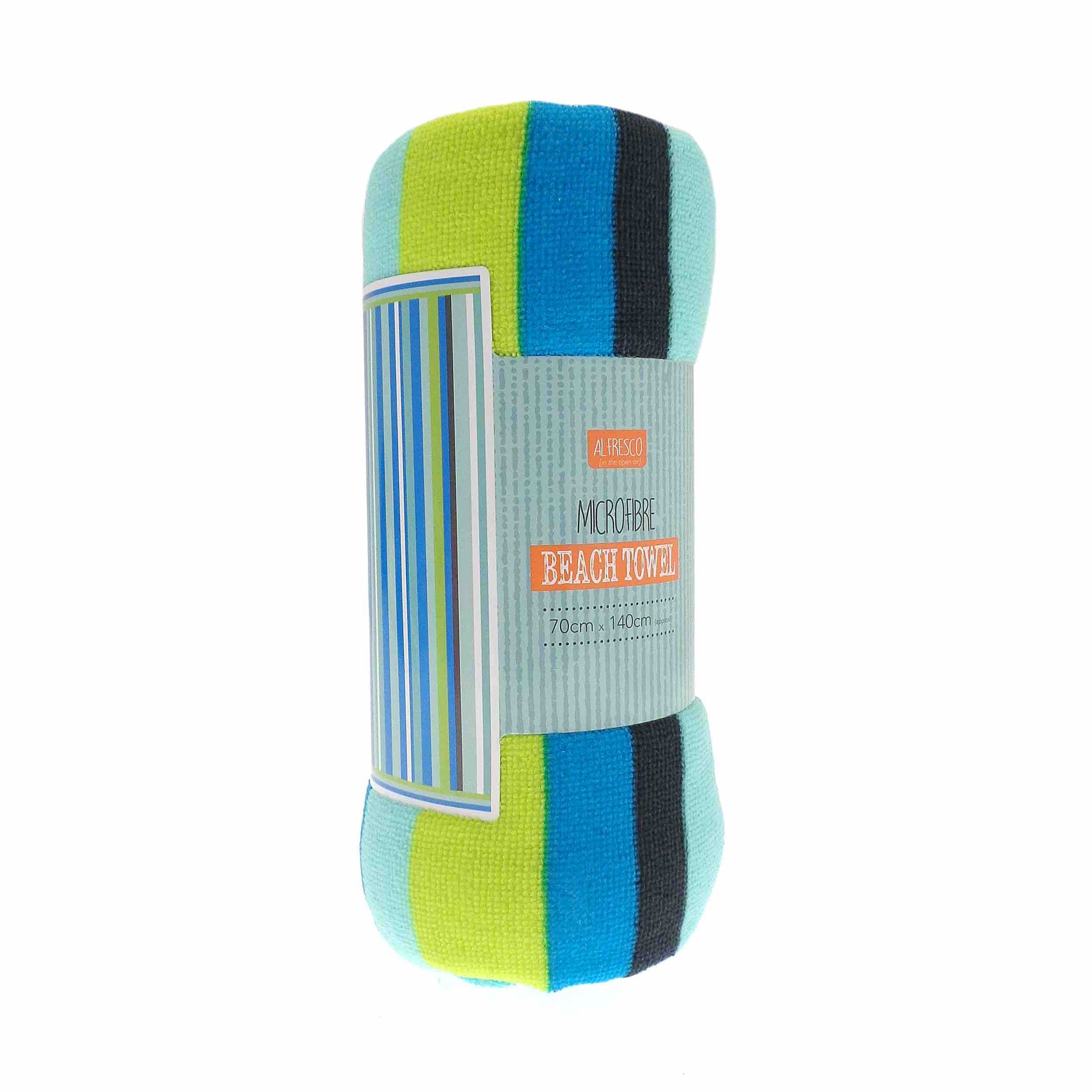 Premium Microfiber Beach Towel - Quick Dry, Ultra Absorbent, Lightweight & Eco-Friendly - Perfect for Pool, Beach, Travel & Yoga - Green