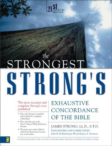 Strong's Exhaustive Concordance of the Bible - Hardcover Edition by James Strong (2007) | Bible Study Reference, Scripture Research & Christian Devotional Resource