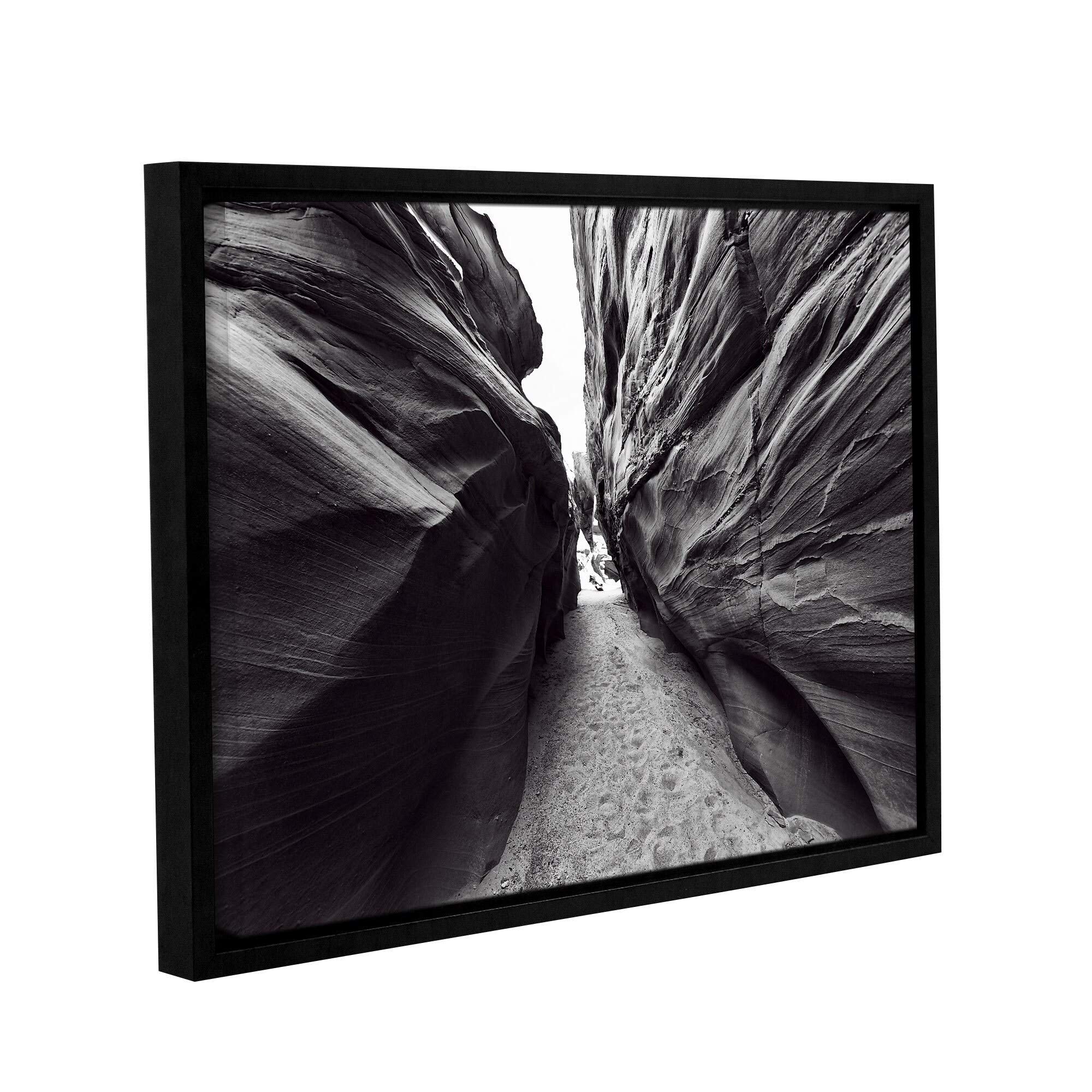 Dark Chocolate by Vlad Bubnov - 36x48 Gallery Wrapped Floater Framed Canvas Art Print - Modern Home & Office Wall Decor for Living Room, Bedroom, Dining Area