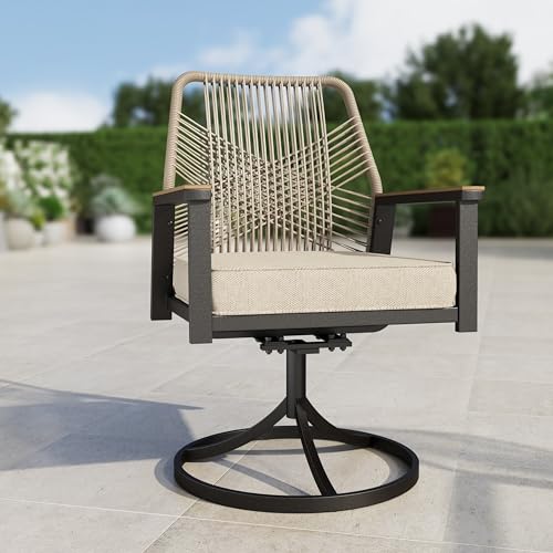 Beige-swivel Chairs