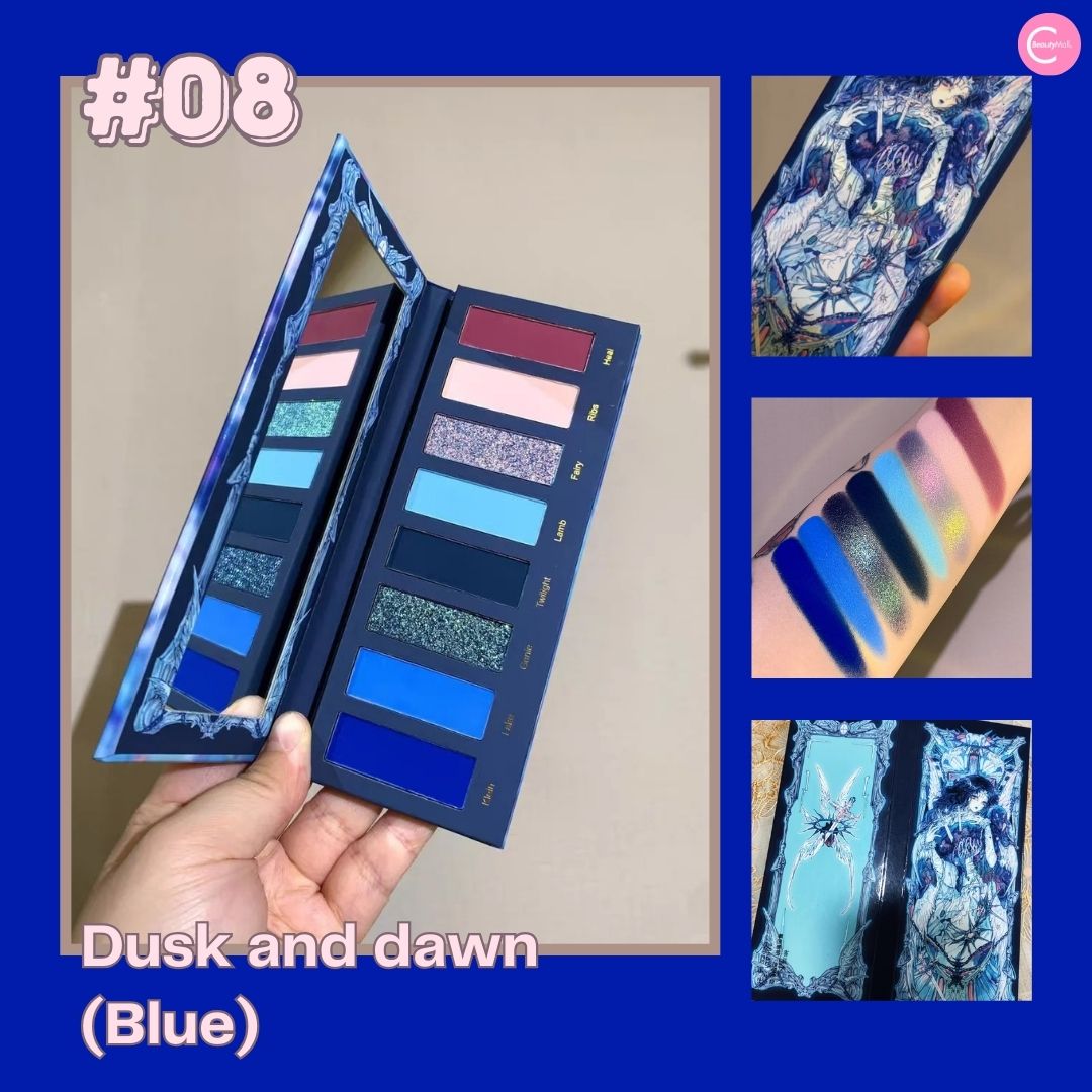 Vintage 90s Eyeshadow Palette by Narimi - Highly Pigmented Makeup Palette with Matte & Shimmer Shades - Perfect for Retro Party, Halloween, and Everyday Glam Makeup Looks