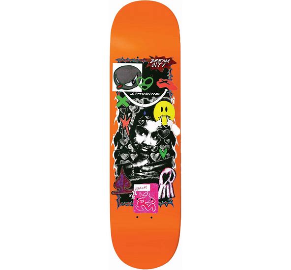 Limosine Karim Callender Dream City Skateboard Deck (8.25, 8.38, 8.5) - Premium Skateboard for Street & Park Riding - Perfect for Skaters & Collectors