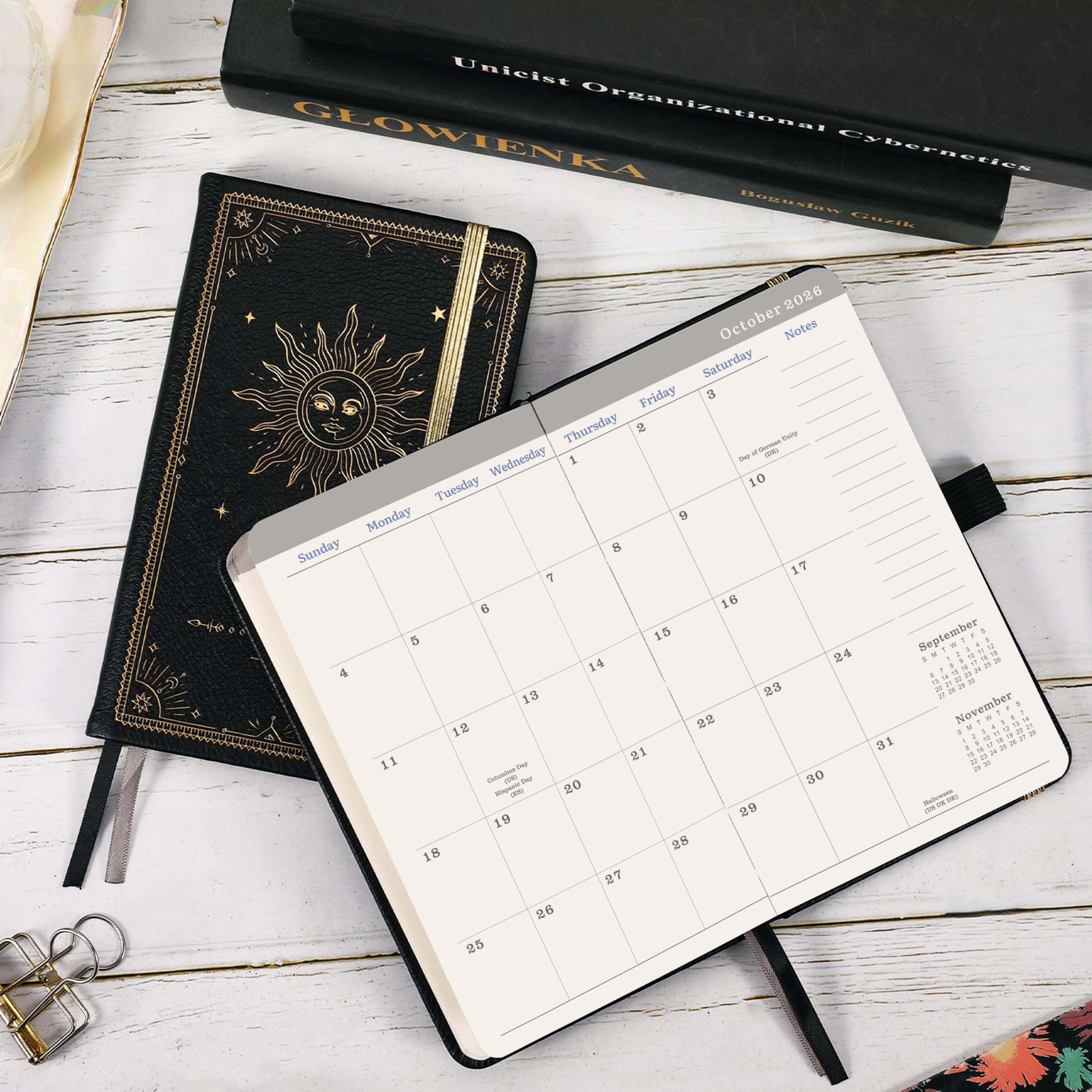 2025-2028 36-Month Pocket Planner - 3 Year Monthly Calendar with 60 Notes Pages, Contacts & Holidays (July 2025 - June 2028) | 6.2
