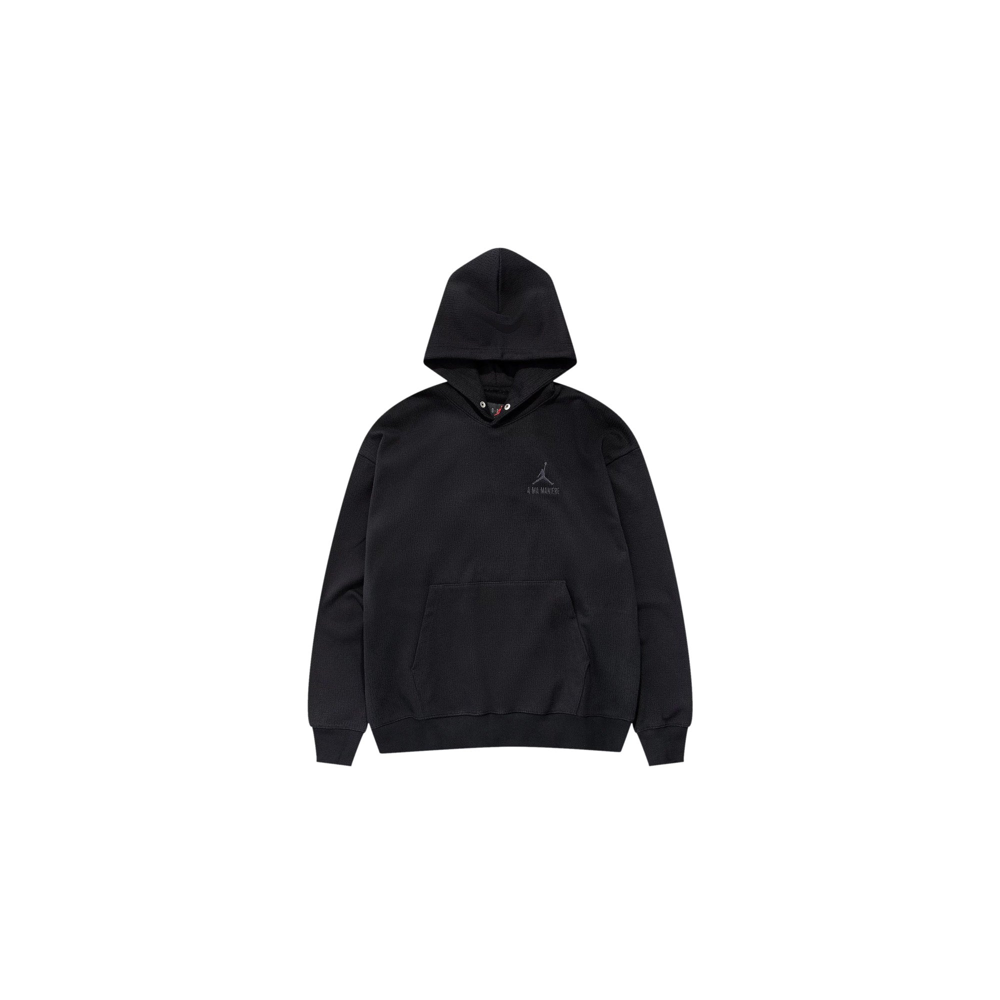 Air Jordan x A Ma Maniere Jacquard Hoodie 'Black' (2023) - Premium Streetwear Hoodie for Men & Women - Perfect for Casual Wear, Gym, and Urban Fashion