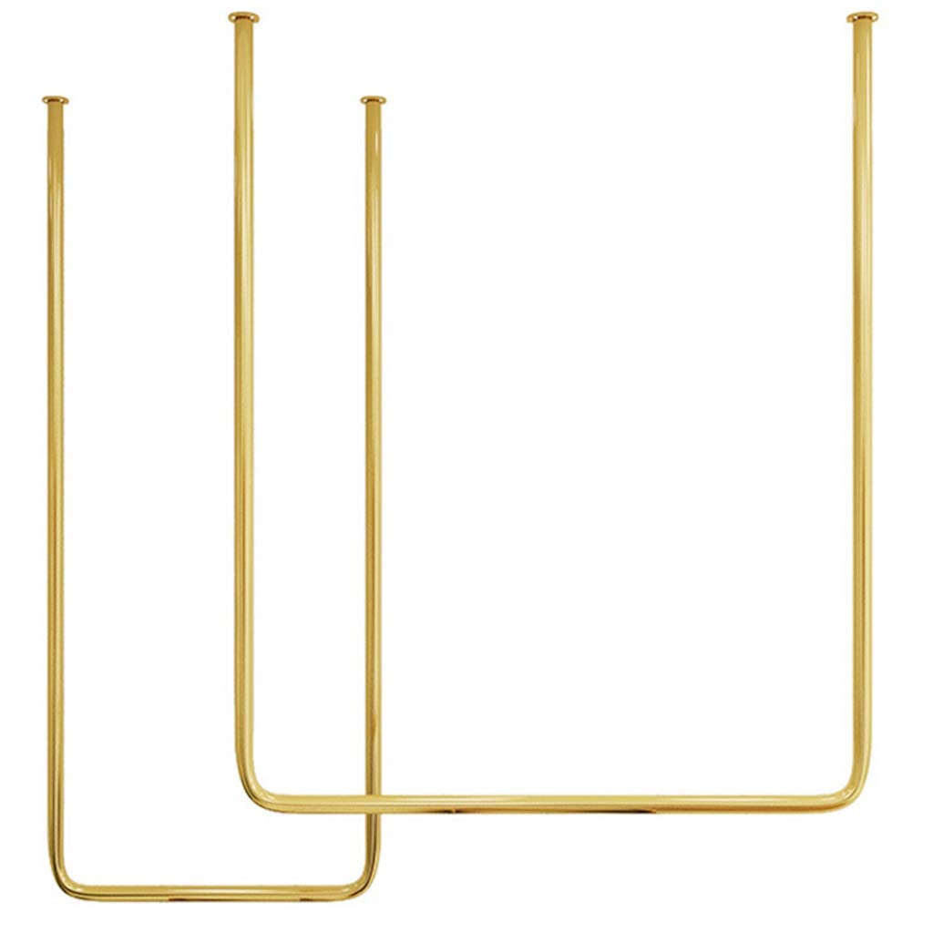 Modern Gold Wall Hooks for Hanging Clothes & Hats - 120cm High Temperature Paint Coat Hooks - Creative Personalized Door & Wall Mounted Display Racks - Easy Installation for Bedroom, Entryway & Closet Organization