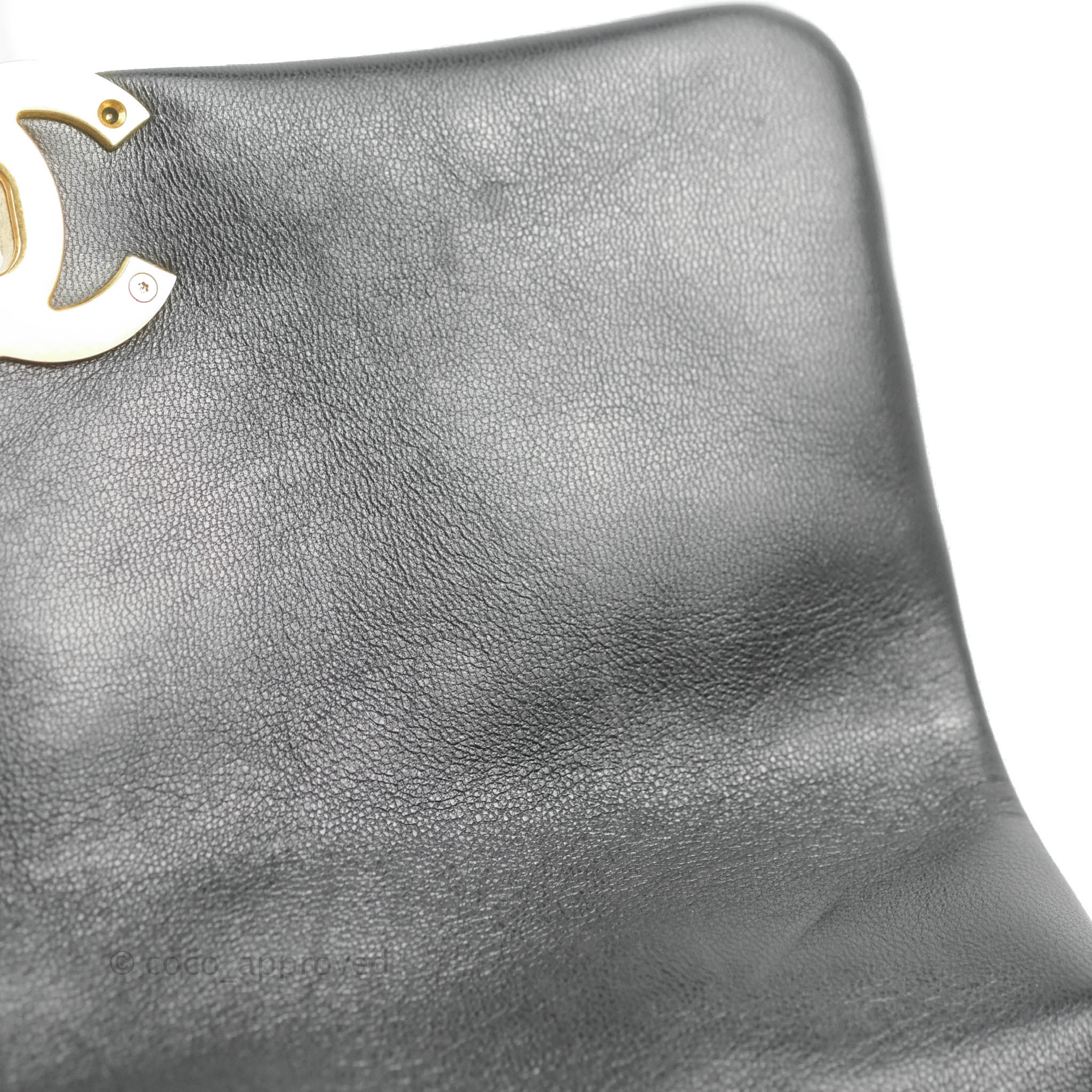 Chanel 19 Small Black Goatskin Leather Bag with Mixed Hardware - Luxury Designer Handbag for Women, Perfect for Date Night & Special Occasions