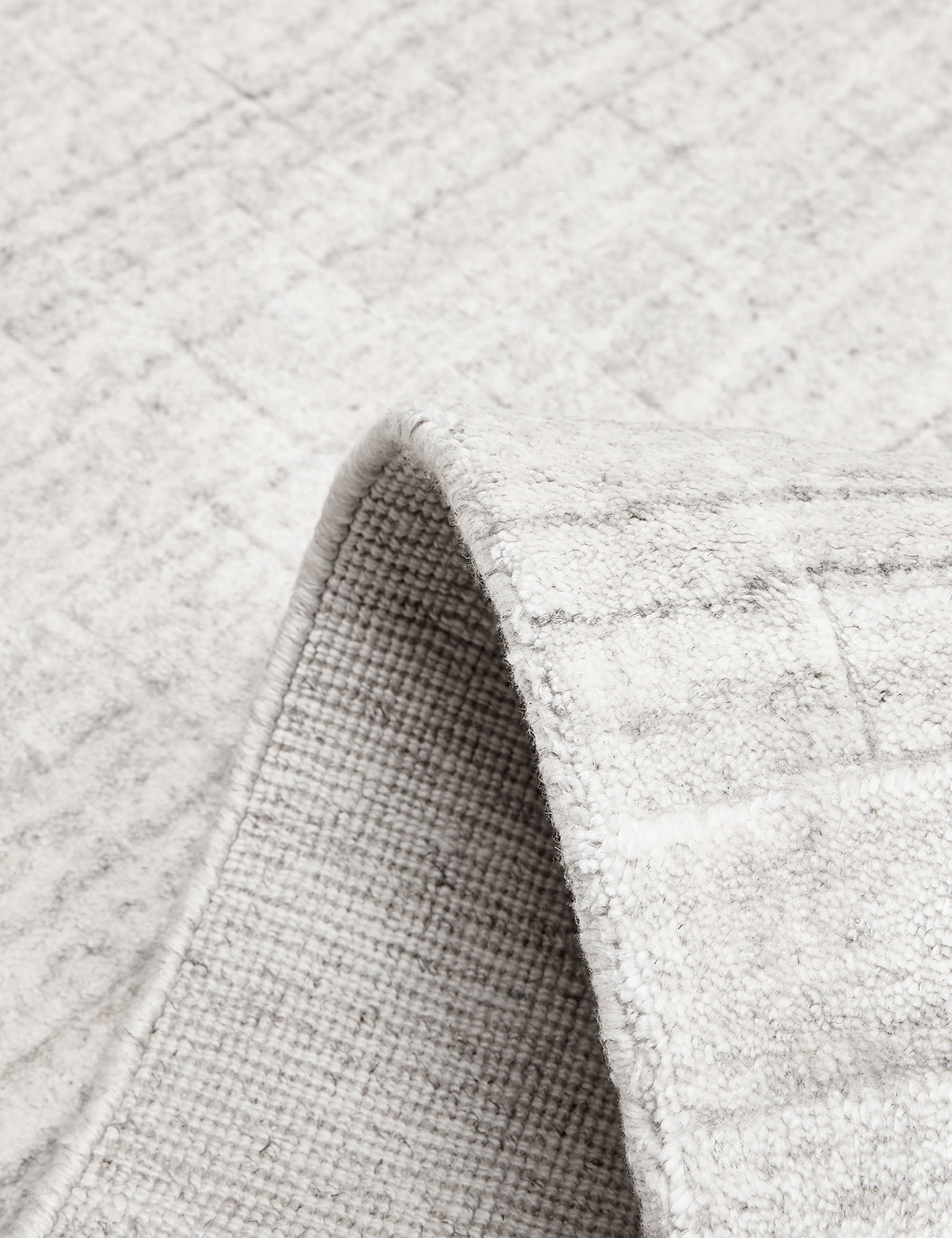 Brena Hand Loomed Wool Blend Area Rug - Soft & Durable for Living Room, Bedroom or Office Decor