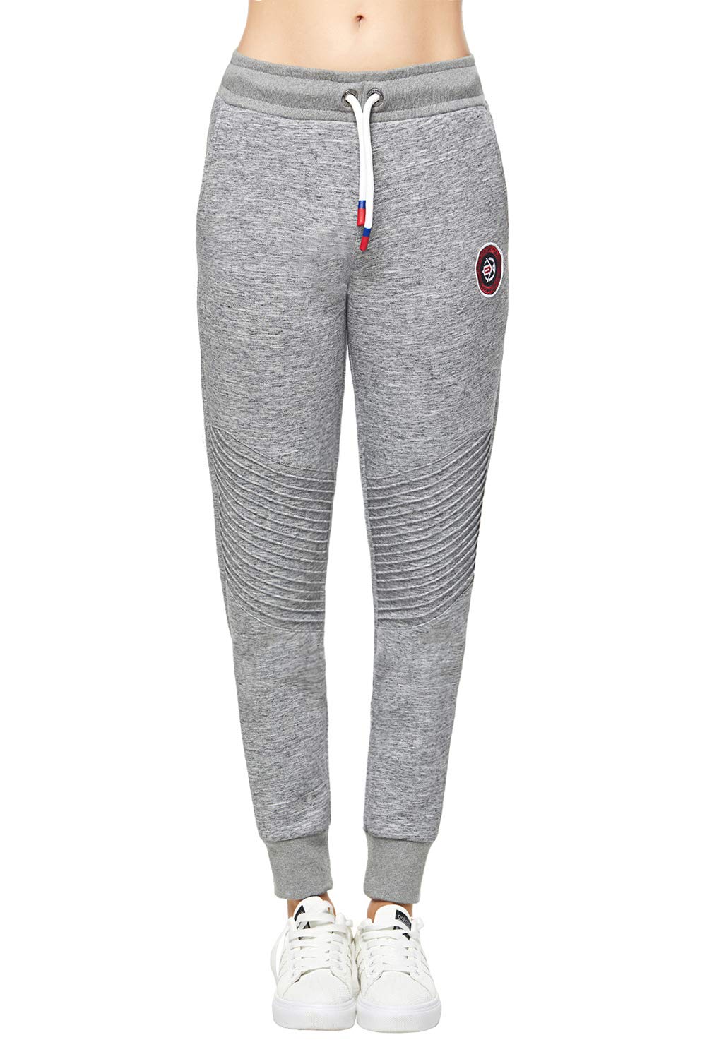 Women's Slim Fit Fleece Joggers - Athletic Training Sweatpants with Stretchy Comfort (XS-XXL) | Perfect for Yoga, Gym Workouts & Casual Lounge Wear