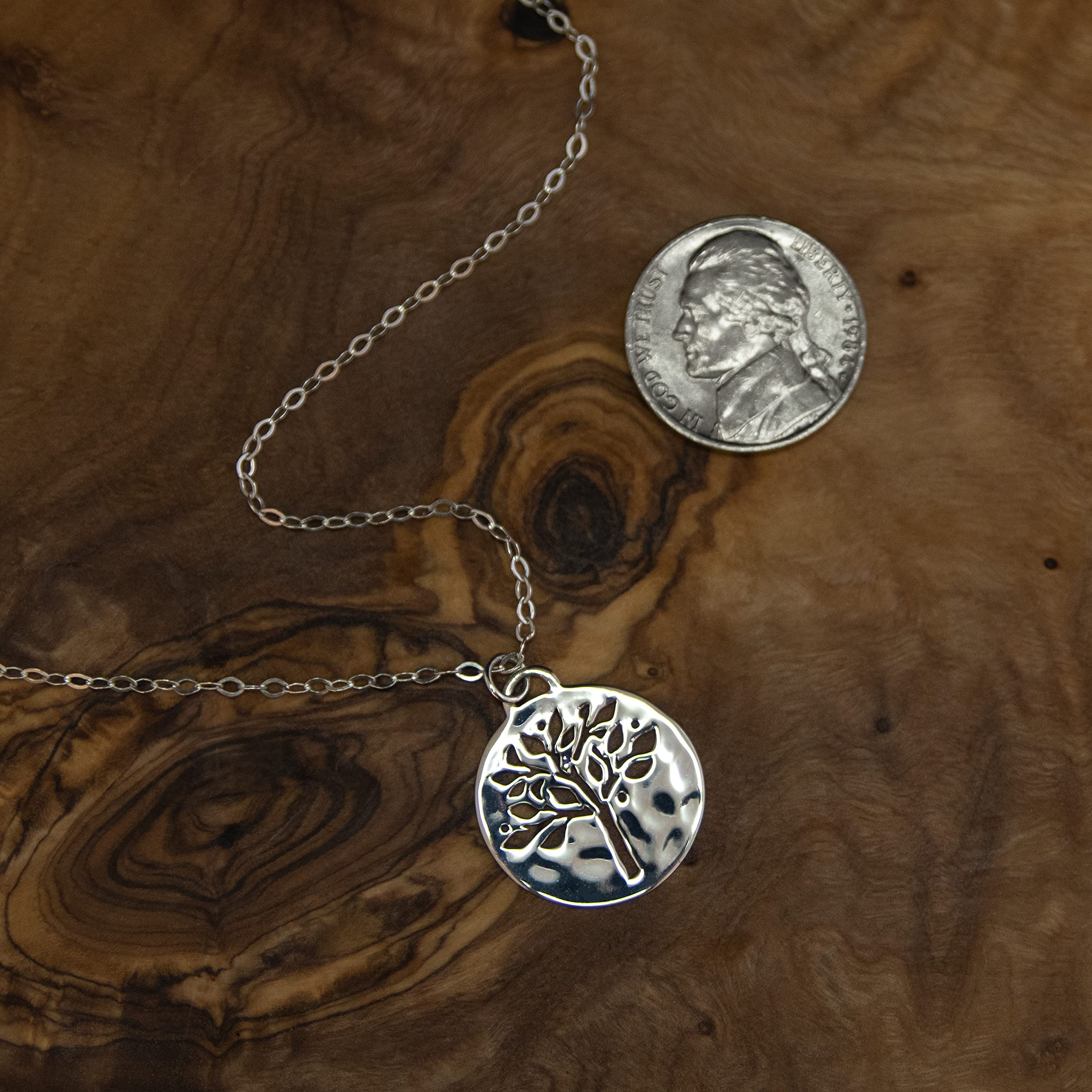 Sterling Silver Tree of Life Necklace for Women - Elegant Gift for Mom, Birthday & Mother's Day - Perfect for Everyday Wear, Special Occasions & Heartfelt Gifting