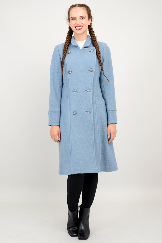 Premium Longford Wool Coat for Women - Warm & Stylish Winter Outerwear - Perfect for Office, Travel & Outdoor Adventures