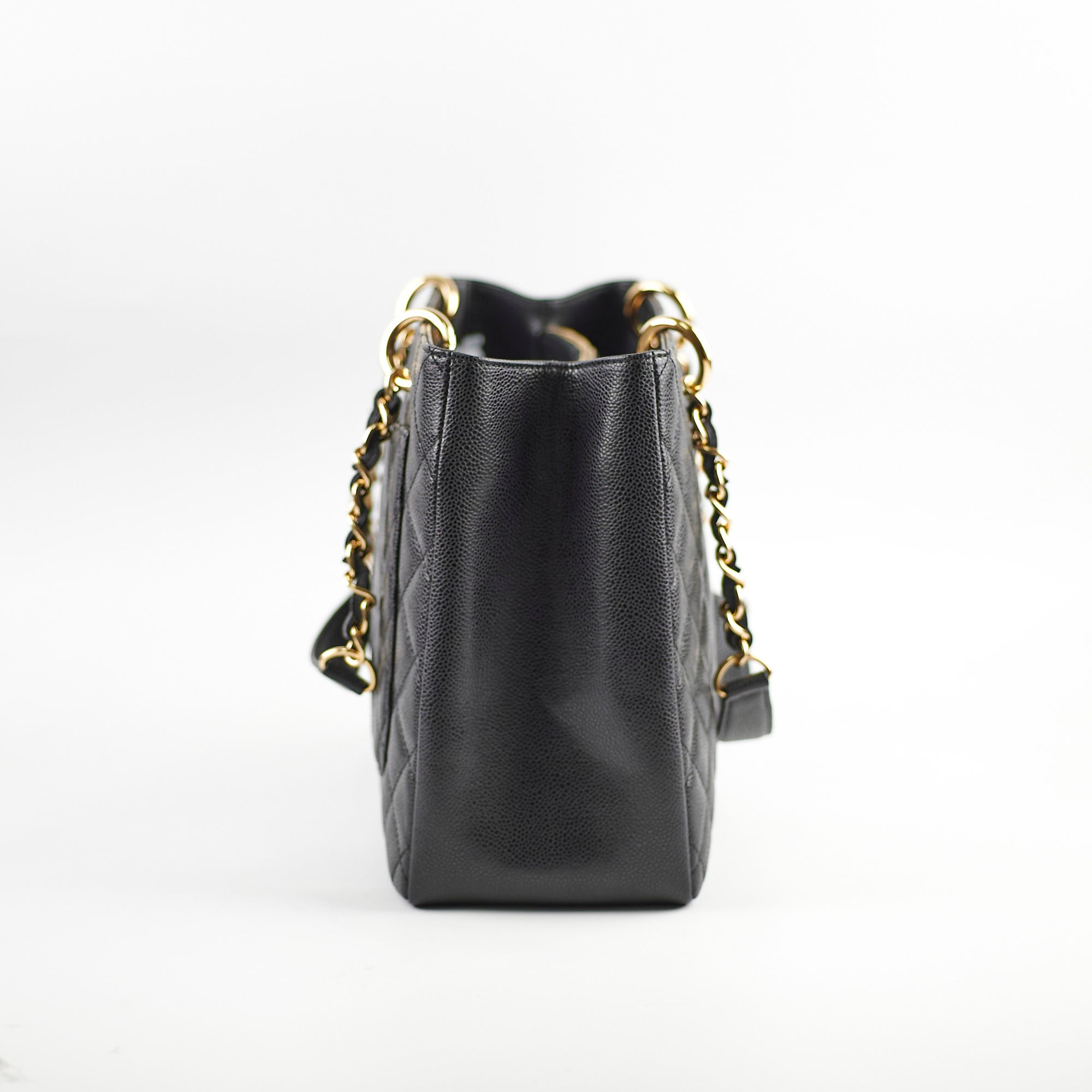 Chanel Caviar Leather GST Grand Shopping Tote Bag Black - Luxury Designer Handbag for Women, Perfect for Work, Travel & Everyday Use