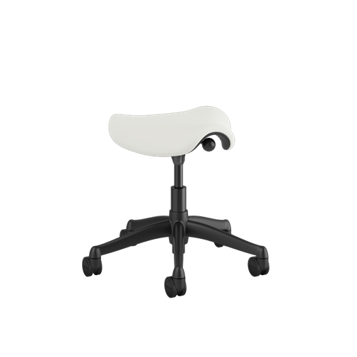 Pony Seat Stool with Graphite Frame - Kids Adjustable Step Stool for Bathroom, Kitchen & Playroom - Safe Non-Slip Toddler Standing Stool