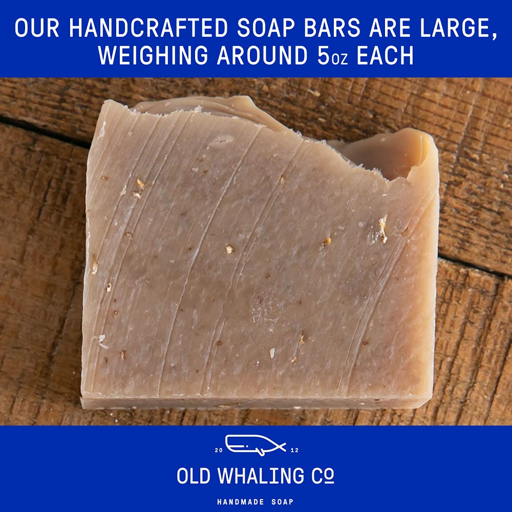 Old Whaling Co – 2 Piece Gift Set | Handmade French Lavender Bar Soap & Travel Size Body Butter | Natural Skincare for Dry Hands & Body | Gentle Hydration & Moisturizing | Perfect for Travel, Spa Days & Gifts