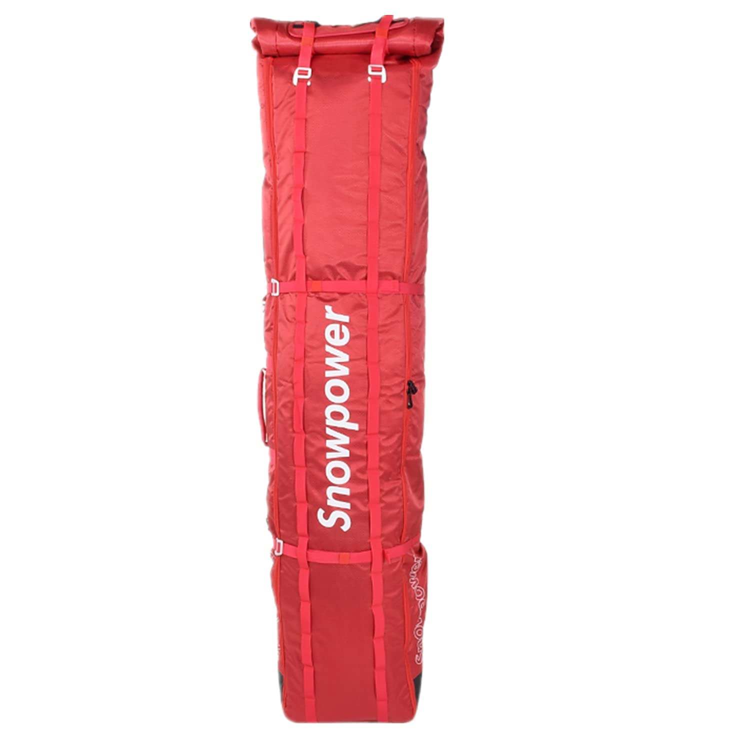 Waterproof Adjustable Ski & Snowboard Wheel Bag - Fully Padded Sport Tent for Travel & Storage | Perfect for Winter Sports Equipment Protection & Transportation