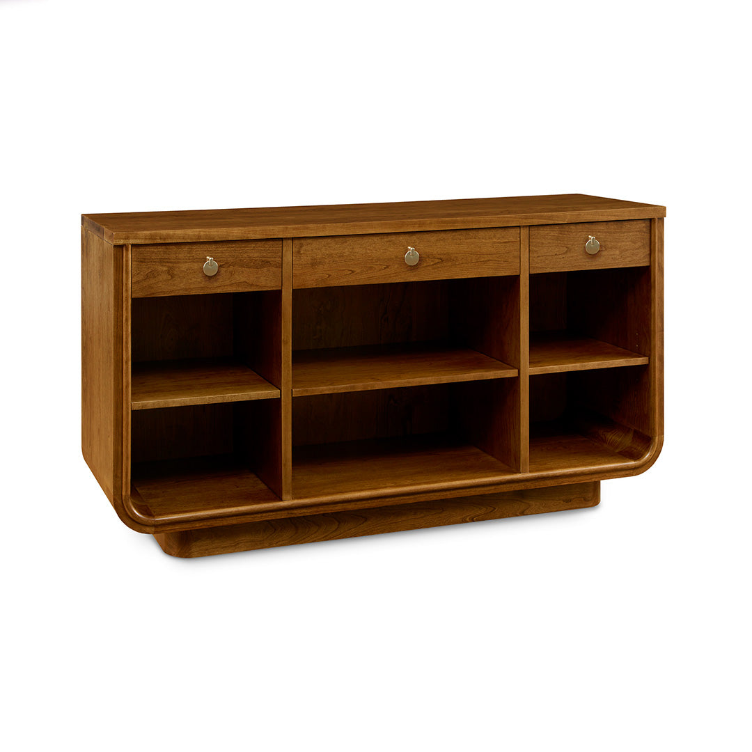 Martine Sideboard - Modern Wood Buffet Cabinet with 2 Doors & 3 Drawers for Dining Room Storage | Stylish Entryway Console Table for Hallway & Living Room Organization