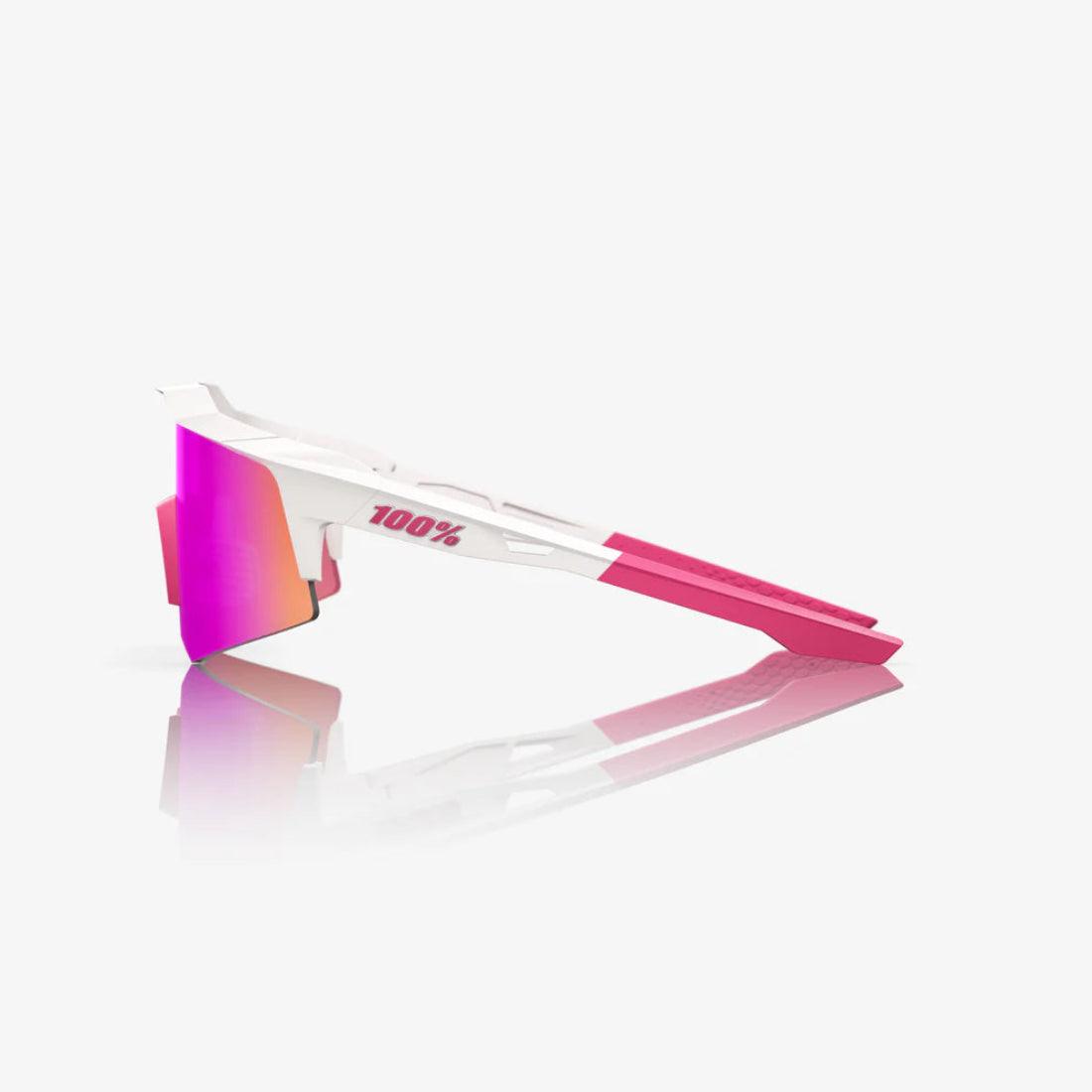 Speedcraft® XS Youth Sunglasses with HiPER® Vital Pink Mirror Lens - 100% UV Protection, Lightweight & Durable for Kids Outdoor Sports, Beach, and Running