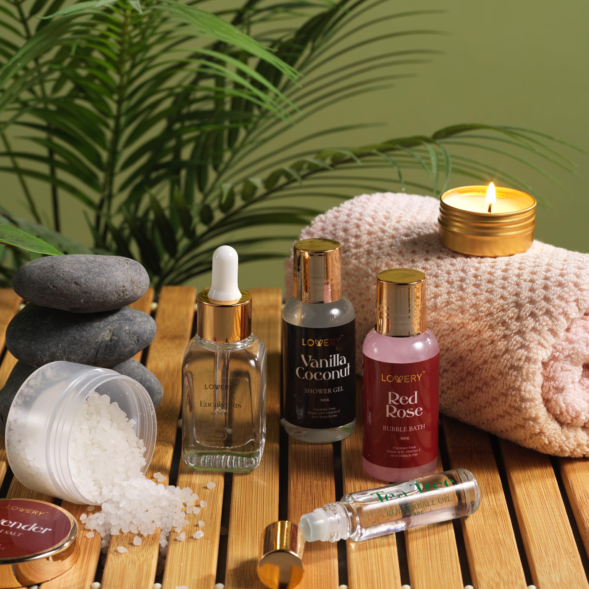 12-Day Beauty Surprise Gift Set for Women & Men - Spa & Bath Body Care Kit - Perfect Birthday, Wedding & Anniversary Present - Relaxation & Self-Care Gift Idea