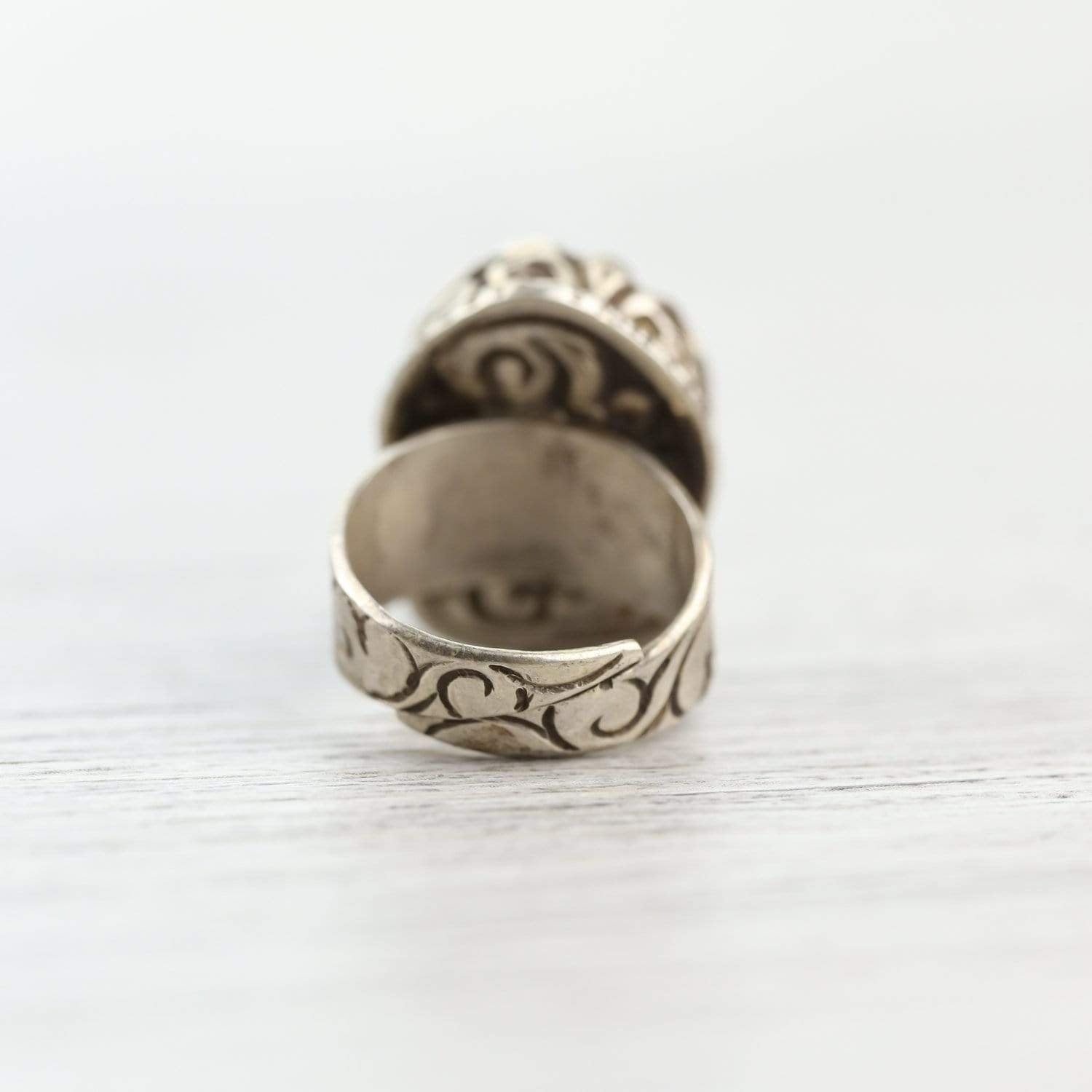 Lapis Lazuli Buddha Ring for Healing & Meditation - Spiritual Jewelry for Mindfulness, Yoga & Positive Energy