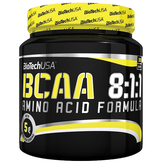 BioTechUSA BCAA 8:1:1 Unflavored Powder - 300g Branched Chain Amino Acids Supplement for Muscle Recovery & Workout Performance | Ideal for Athletes, Bodybuilders & Fitness Enthusiasts