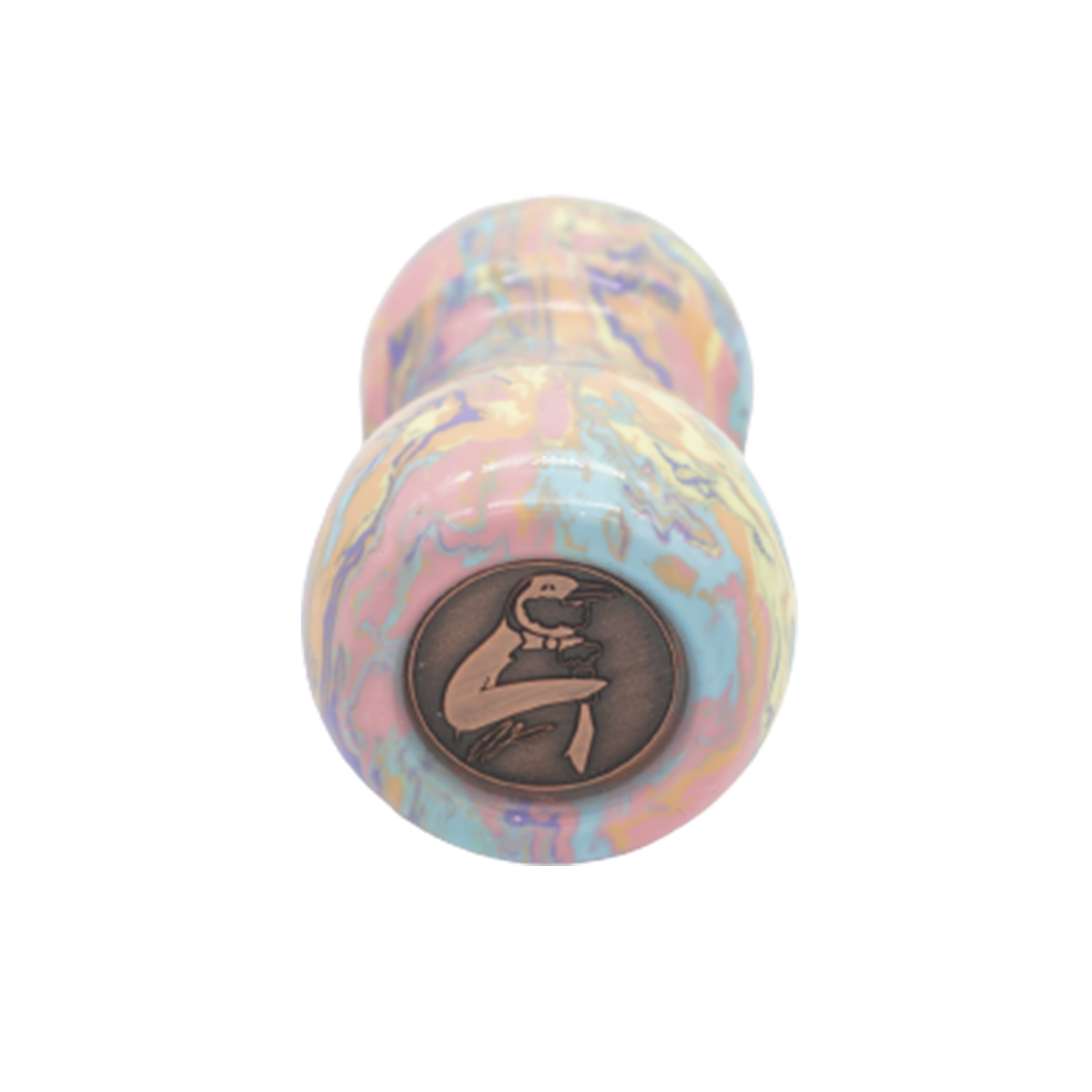 Handcrafted Spring Pastel Tie Dye Shaving Brush Handle - Fits 24mm & 26mm Knots - Perfect for Wet Shaving & Grooming Gifts