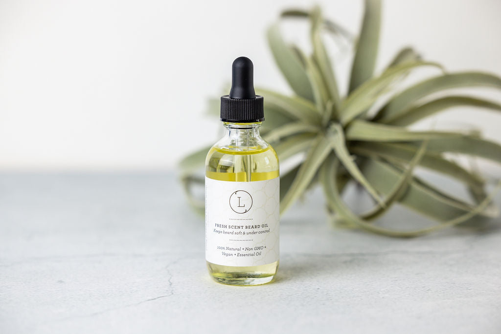 Natural Handmade Beard Oil for Men - Organic Beard Softener & Moisturizer with Argan & Jojoba Oil - Best Beard Care for Growth, Itch Relief & Conditioning - Perfect for Daily Grooming & Styling