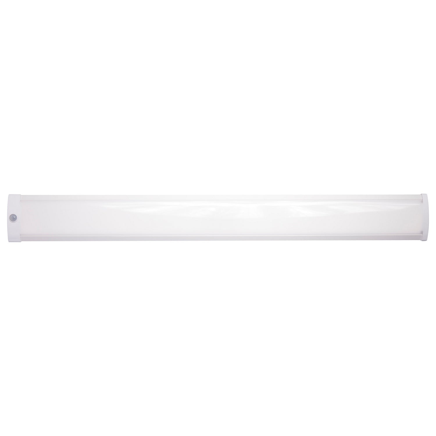 4ft LED Ceiling Wrap Light 3200 Lumens 3000K Warm White with Motion Sensor 120-277V - Perfect for Garage, Warehouse, and Basement Lighting