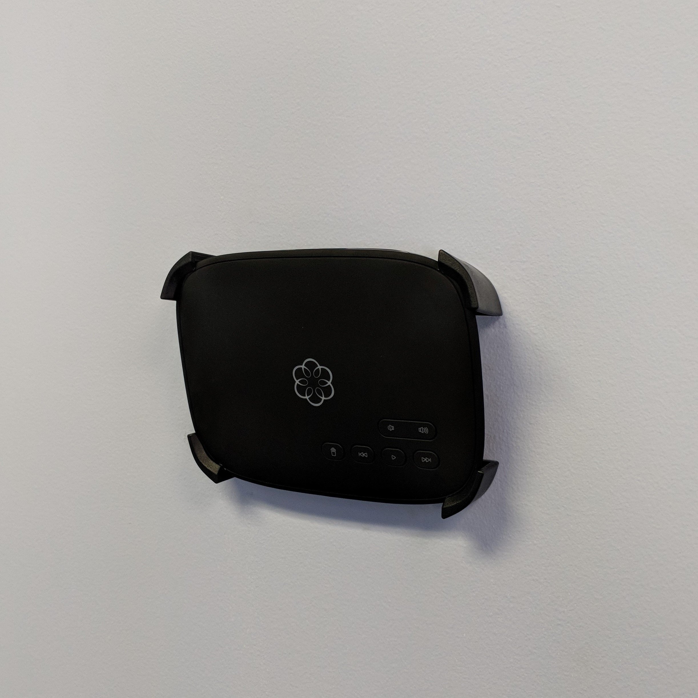 Ooma Telo Router Wall Mount or Ceiling Mount Bracket - Secure & Adjustable Installation Kit for Home or Office VoIP Phone System