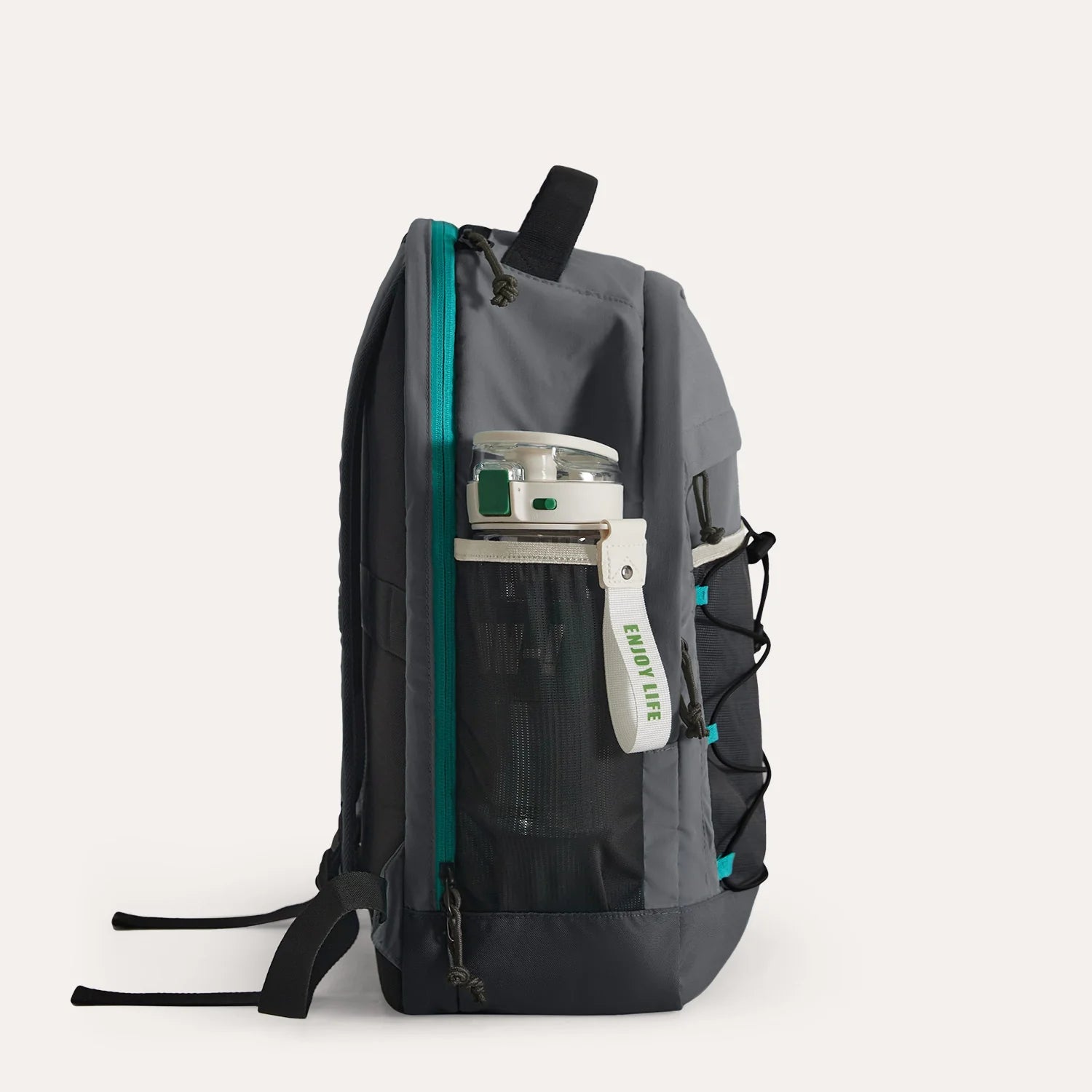 15.6 Inch Laptop Backpack for Men & Women - Waterproof Travel Backpack with USB Charging Port - Perfect for Work, School, and Business Trips