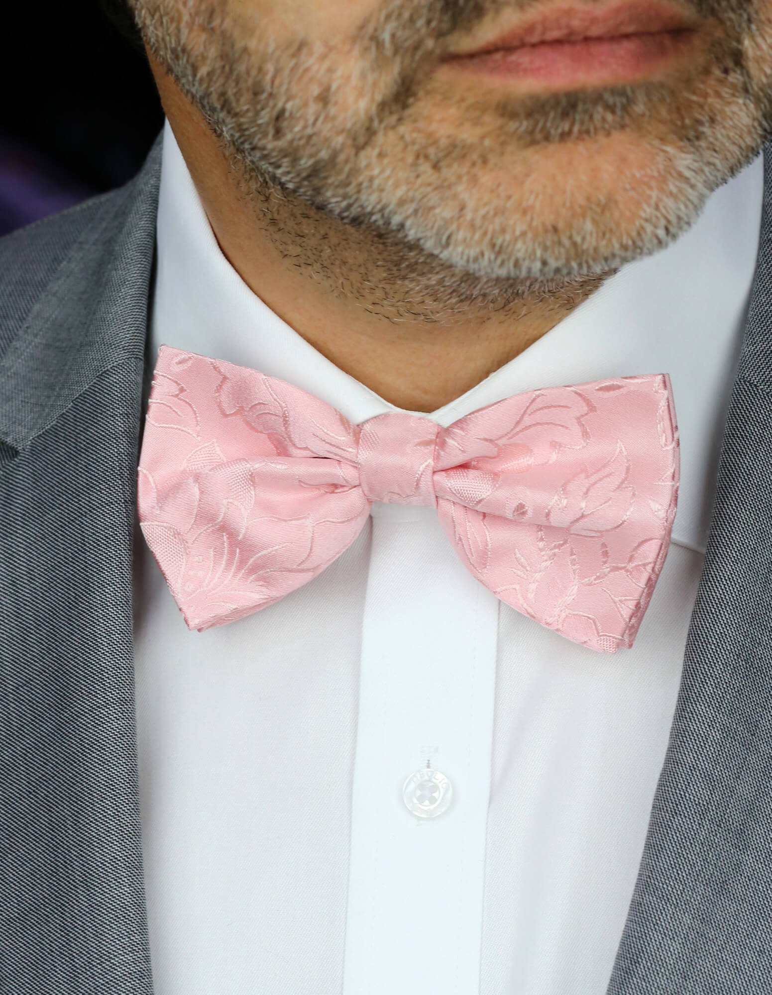 DÉCLIC Fable TYO Pink Bow Tie - Elegant Adjustable Necktie for Men & Women, Perfect for Weddings, Parties & Formal Events