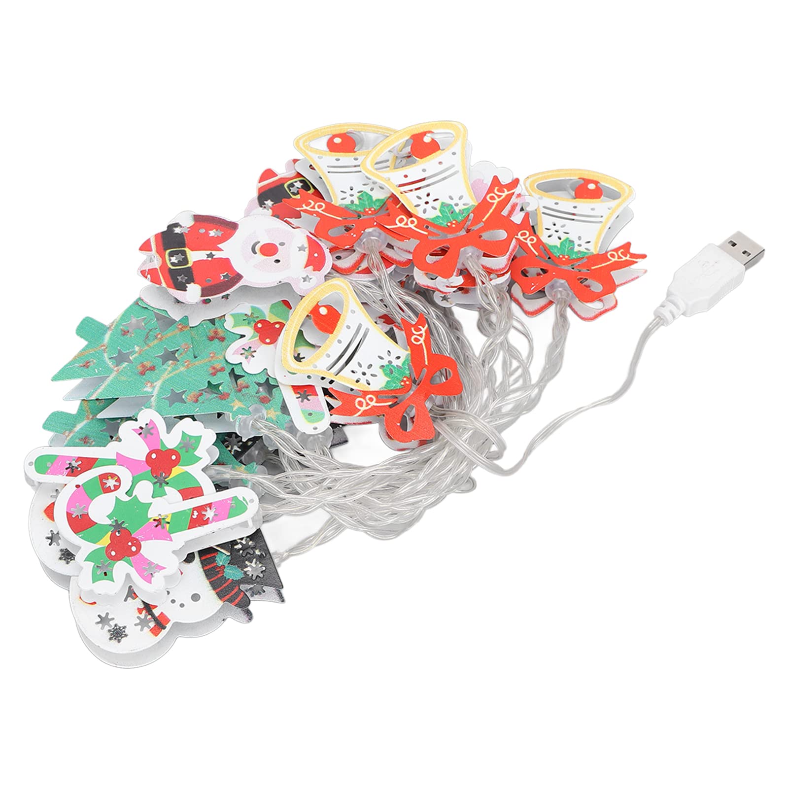 20 LED Starbright Christmas Lights String - Long Walking Stick Holiday Stocking Decorations for Indoor & Outdoor Holiday Decoration | Perfect for Christmas Trees, Fireplace Mantels, and Party Decor