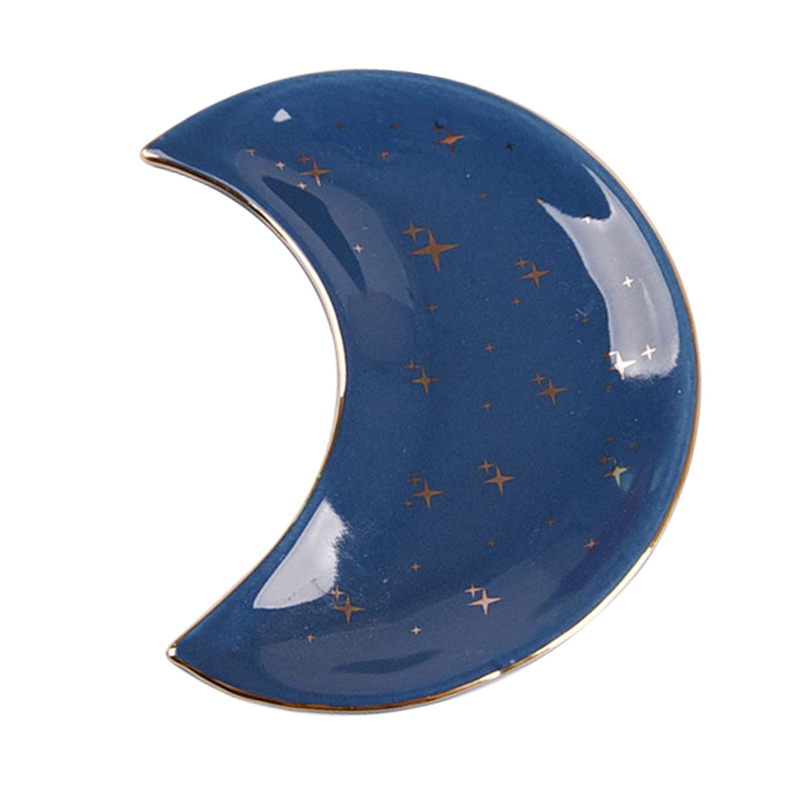 Moon Jewelry Dish - Ceramic Ring Holder for Engagement & Wedding Decor - Perfect for Gifts & Home Decor