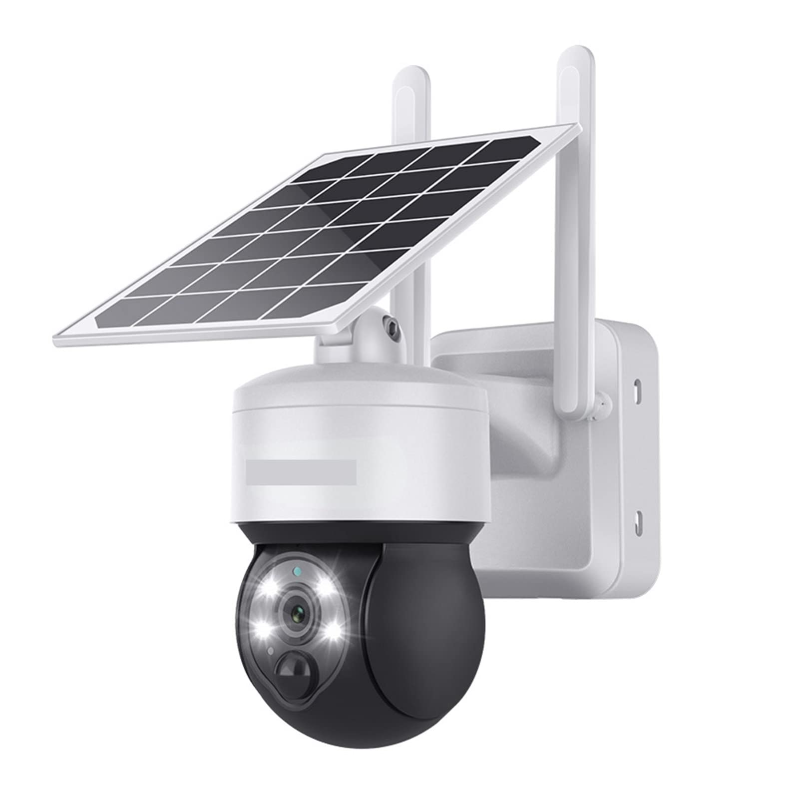 SilteD 4G/WiFi Solar Security Camera Outdoor - 3MP PTZ Wireless Solar Camera with Two-Way Audio, Night Vision & Solar Panel - Ideal for Home, Yard, Garage & Farm Security (Black)