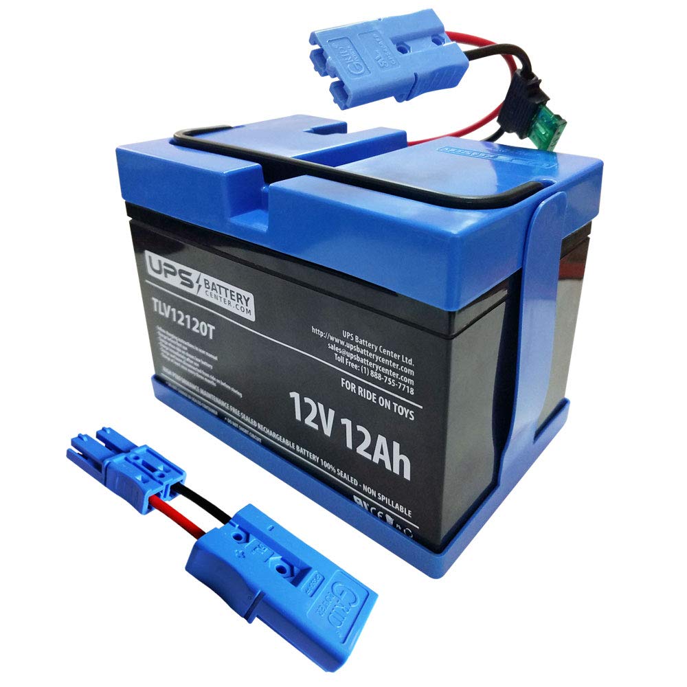 12V Dodge Charger Police Car Replacement Battery - Compatible with Kid Trax KT1111WM Ride-On Toy | UPSBatteryCenter | Perfect for Kids' Electric Police Car Toys & Outdoor Play