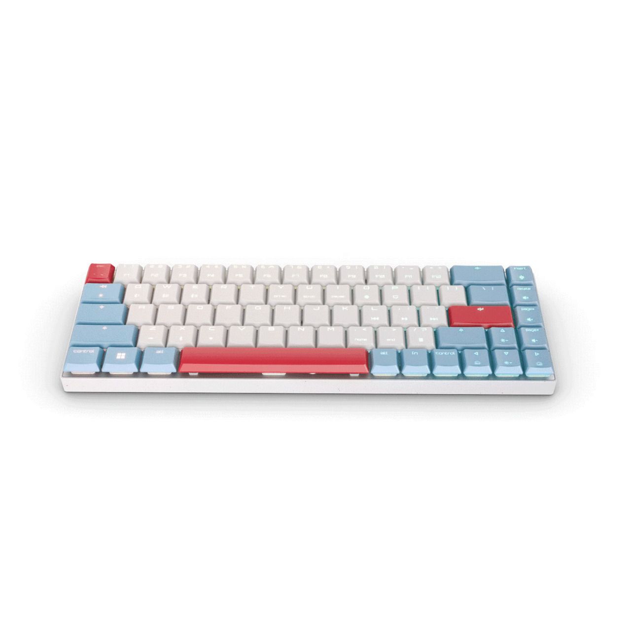 CHERRY MX LP 2.1 Compact Wireless Mechanical Gaming Keyboard - Ultra-Thin Low Profile RGB Backlit for PC, Mac, PS5 - Perfect for Esports, Office Work & Home Gaming Setup