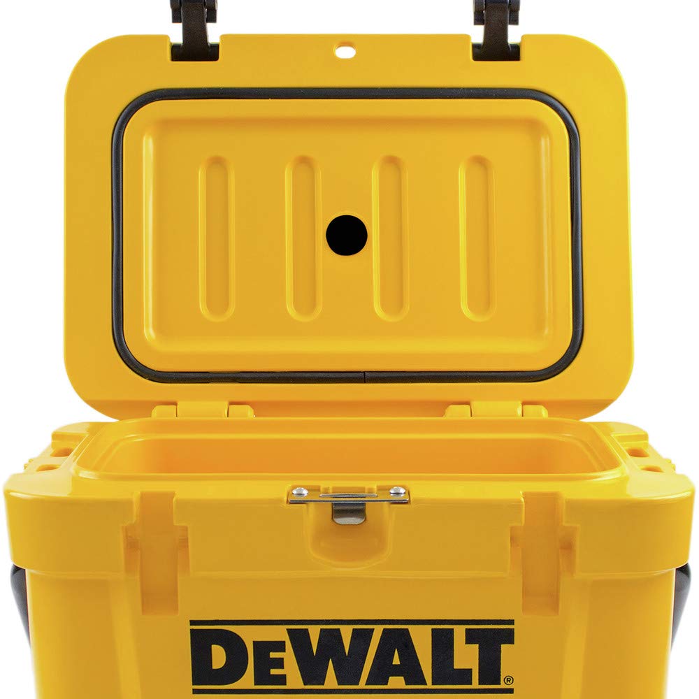DEWALT DXC10QT 10-Quart Roto-Molded Insulated Lunch Box Cooler for Construction Workers | Heavy Duty Food Container for Job Sites, Camping & Outdoor Activities