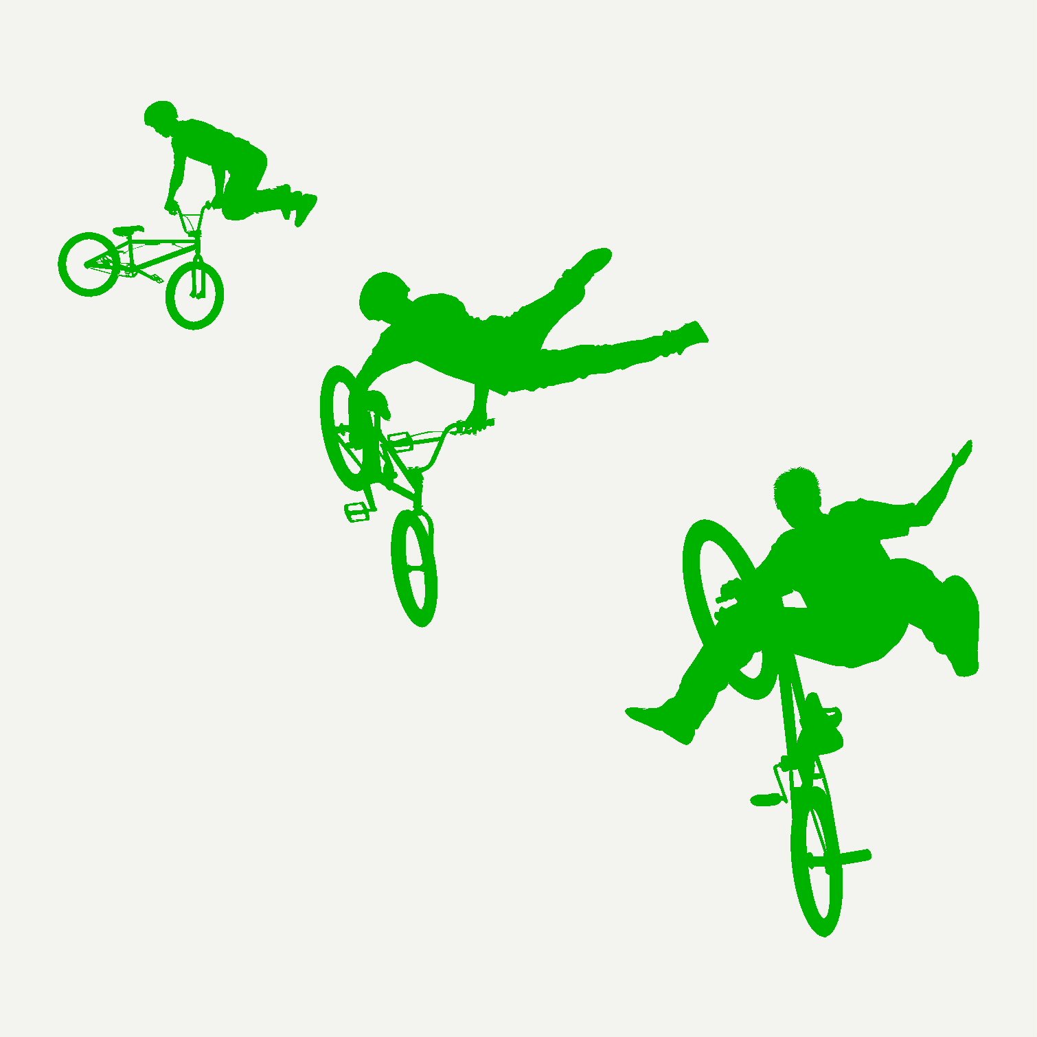 BMX Biker Wall Decals for Boys Room - 23