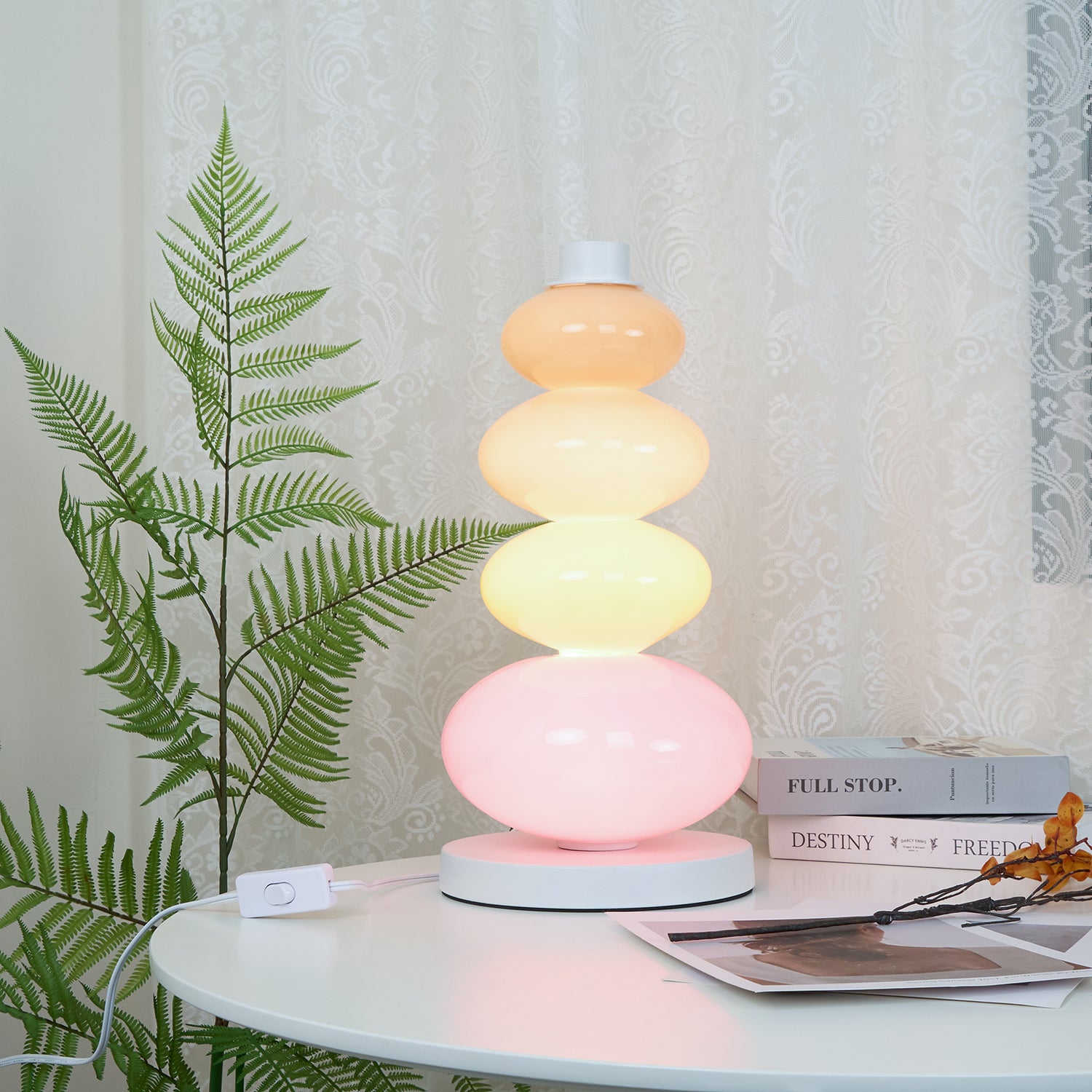 Sweet & Stylish Candy Table Lamp - Decorative LED Night Light for Bedroom, Living Room, Kids Room - Perfect for Cozy Nights & Party Decor