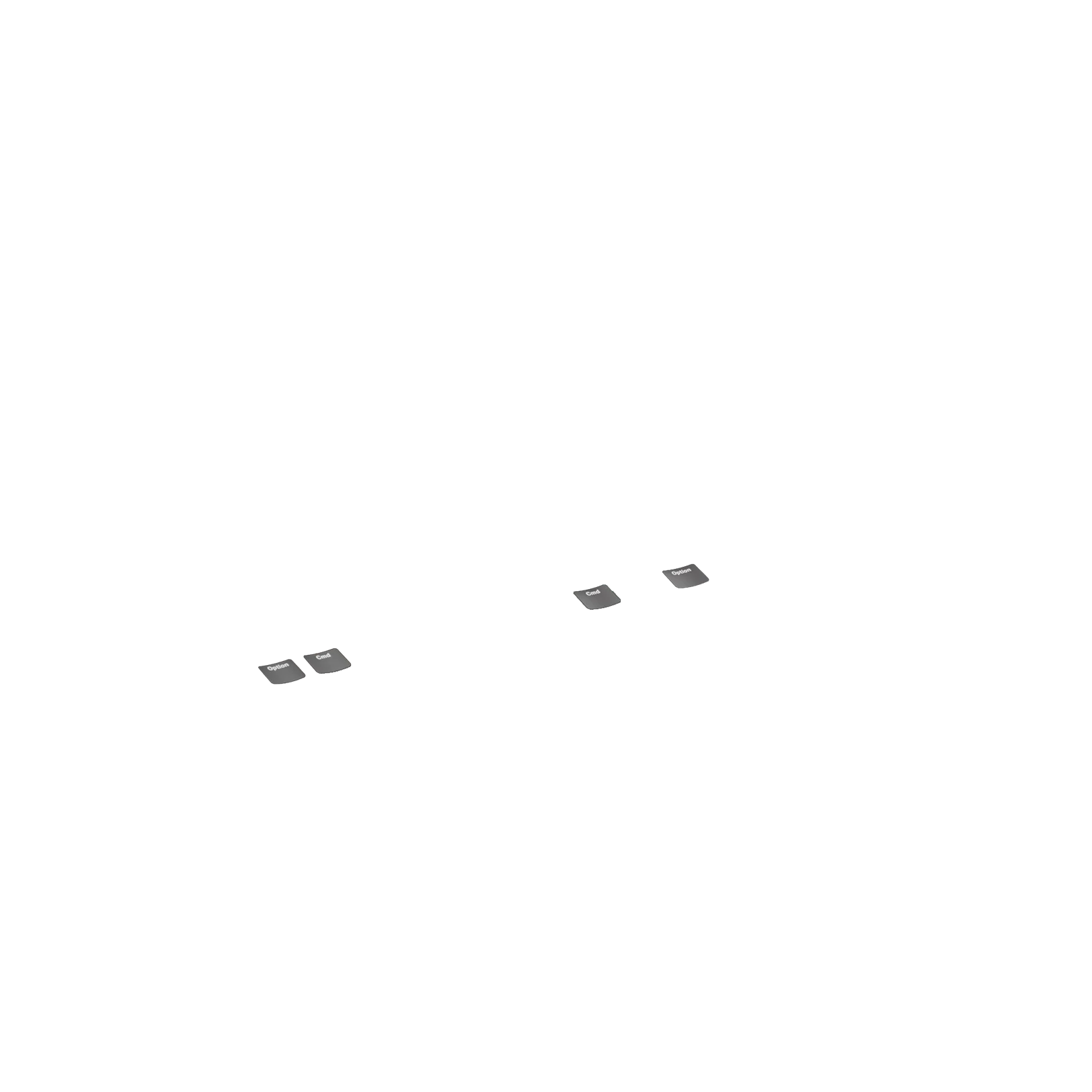 Keycaps Basics Classic Black DE - Mechanical Keyboard Keycaps for Typing & Gaming | Durable ABS Keycaps for PC, Mac, Laptop