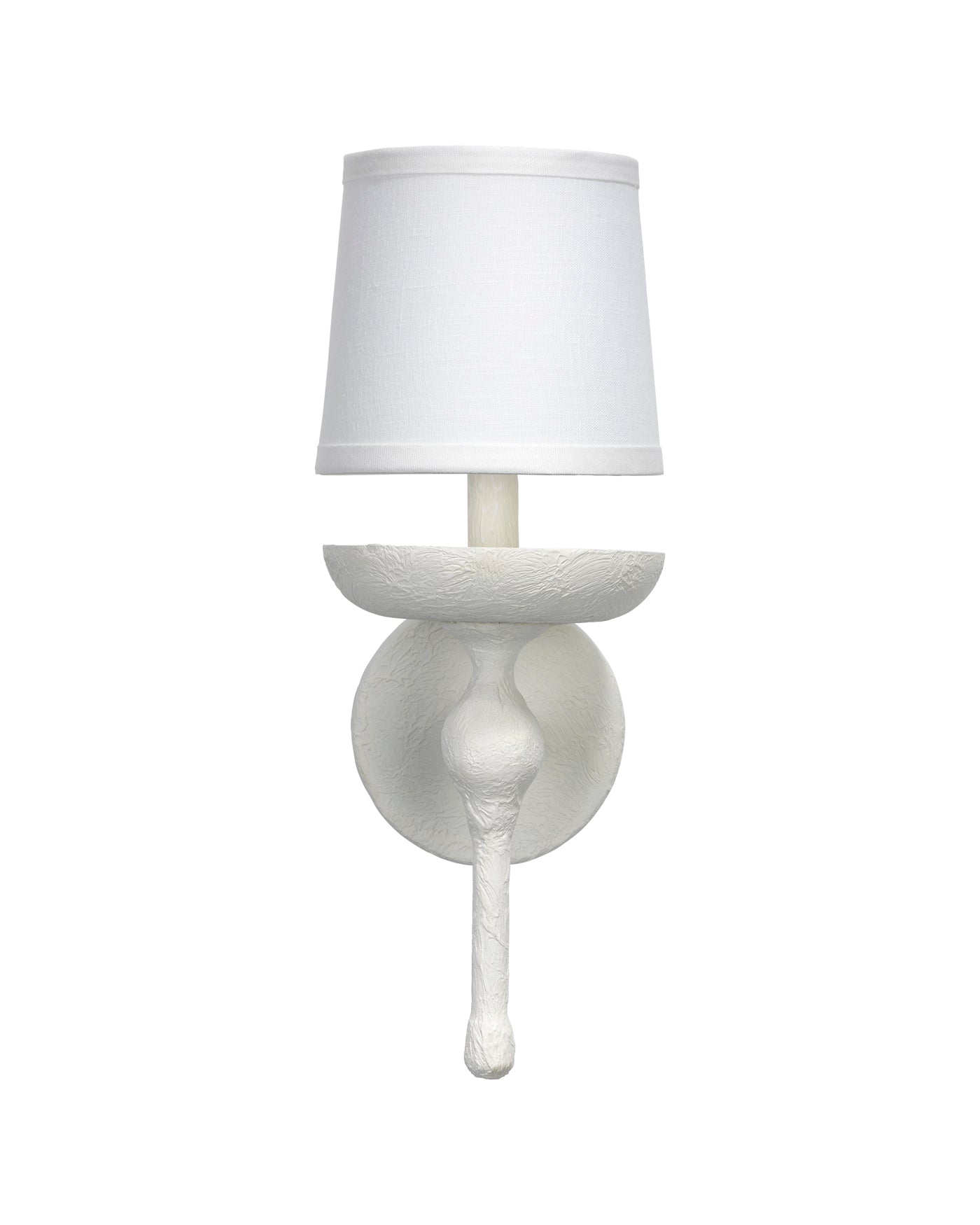 Concord White Wall Sconce Light Fixture - Elegant Indoor Lighting for Living Room, Bedroom, or Hallway
