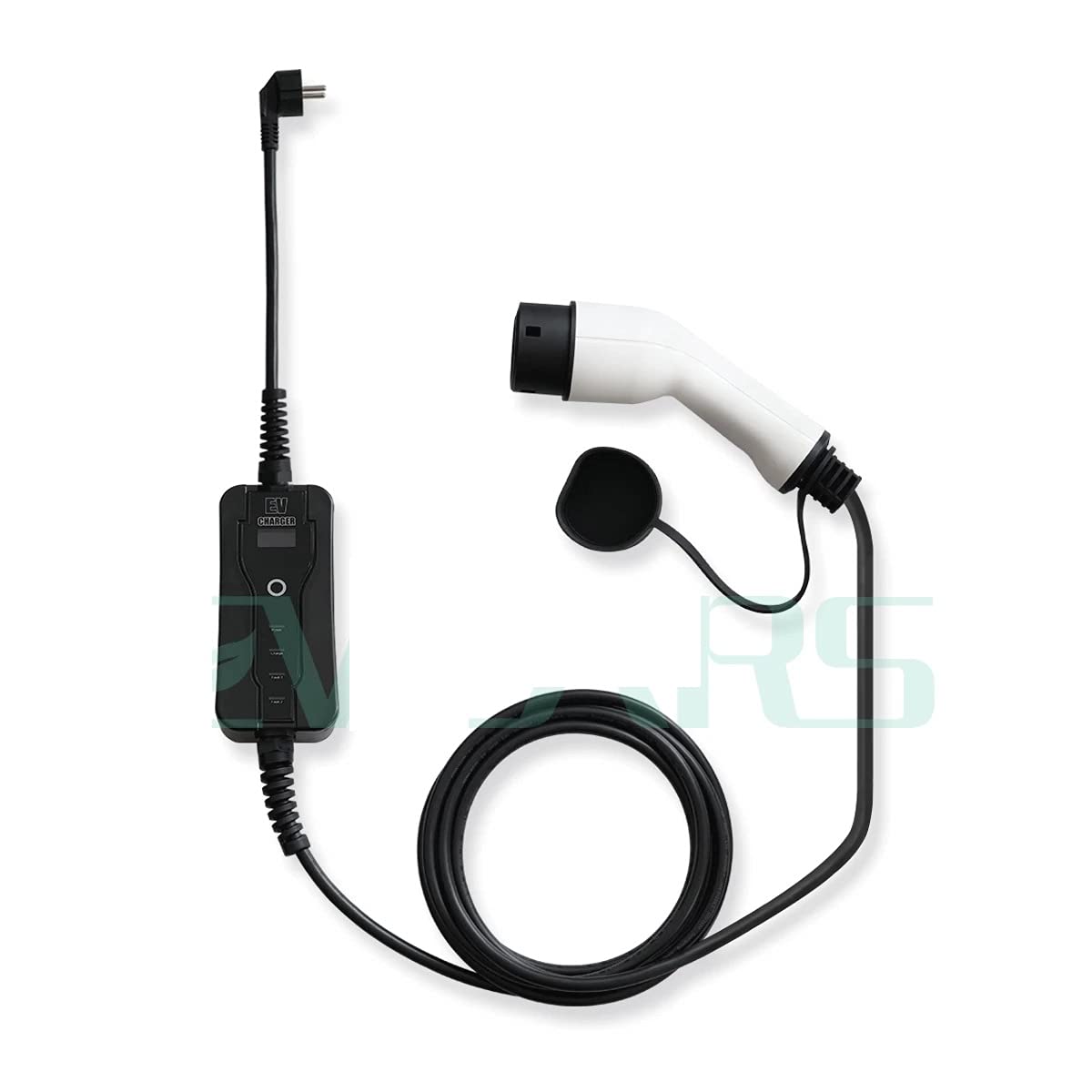 Gowe 16A Level 2 EV Charger - 5m Type 2 to Schuko Portable Electric Vehicle Charging Cable (220V-240V, IEC 62196-2 Certified) - Perfect for Home & Public Charging Stations
