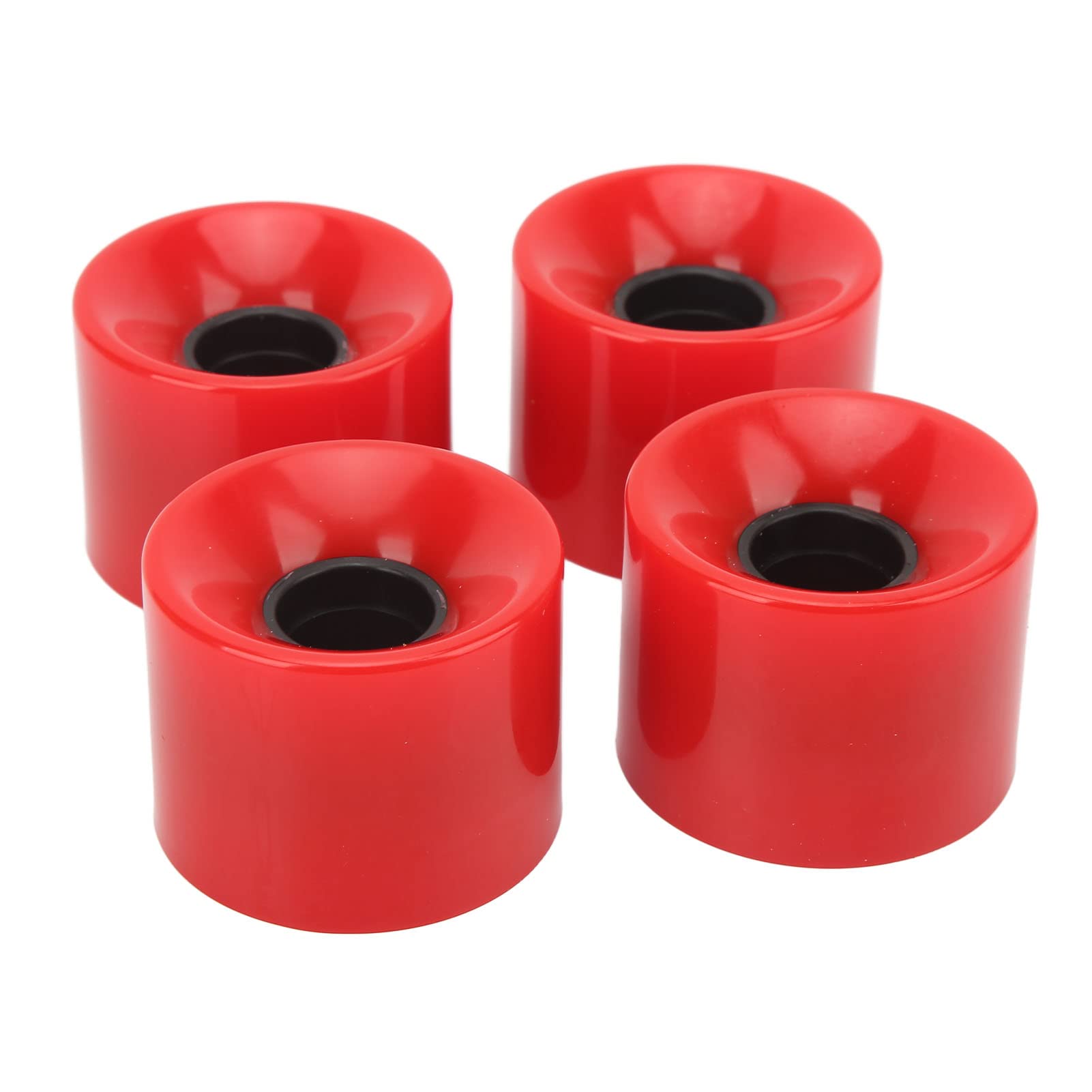 4PCS Skateboard Wheels Replacement - Low Noise Roller Casters for Land Surfboard & Skateboards - Durable Multi-Functional Wheels for Smooth Riding (Perfect for Street Skating, Cruising & Commuting)