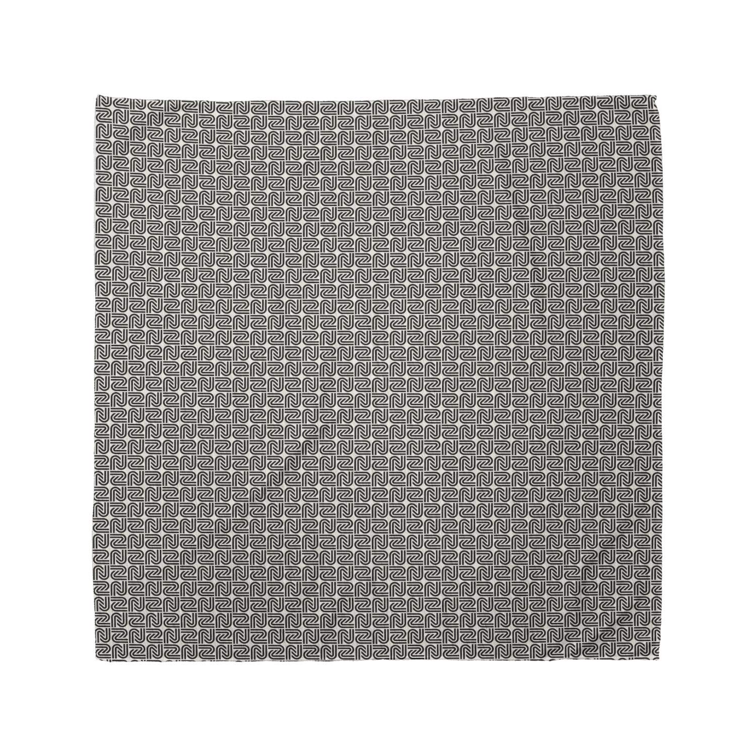 Ambesonne Modern Bandana - Repeating Grid Simple Forms Unisex Head & Neck Scarf - Stylish Accessory for Outdoor, Sports & Casual Wear
