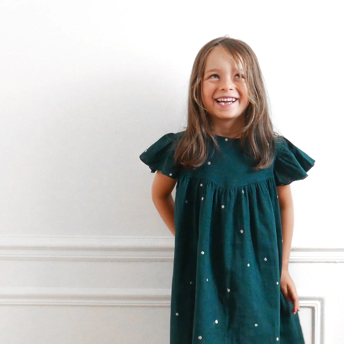 Louise Blouse and Dress Sewing Pattern for Girls Age 3-12 Years | DIY Children's Clothing | Perfect for Birthday Dresses, School Outfits & Special Occasions