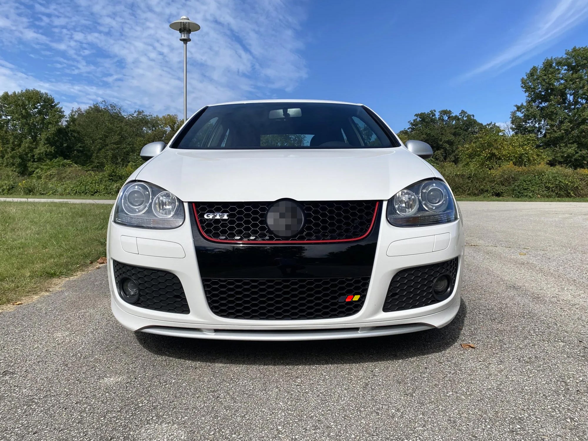 German Flag Lower/Hood Grille Badge Emblem with EZ Anchor Bolt - Compatible with Audi, BMW, Mercedes-Benz, Volkswagen - Perfect for Car Enthusiasts & German Car Modifications