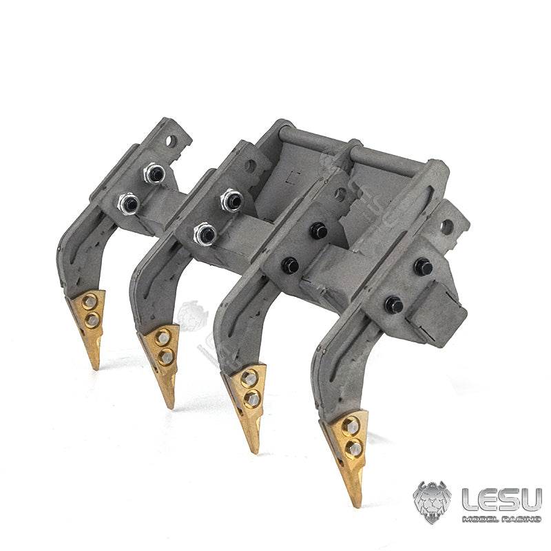 LESU 1/14 Scale Aoue LT5 Hydraulic Tracked Skid Steer RC Loader - Upgrade Parts Kit with Fork, Bucket, Sieve, Gripper, Ripper & Brush - Perfect for RC Construction Vehicle Enthusiasts and DIY Model Building Projects