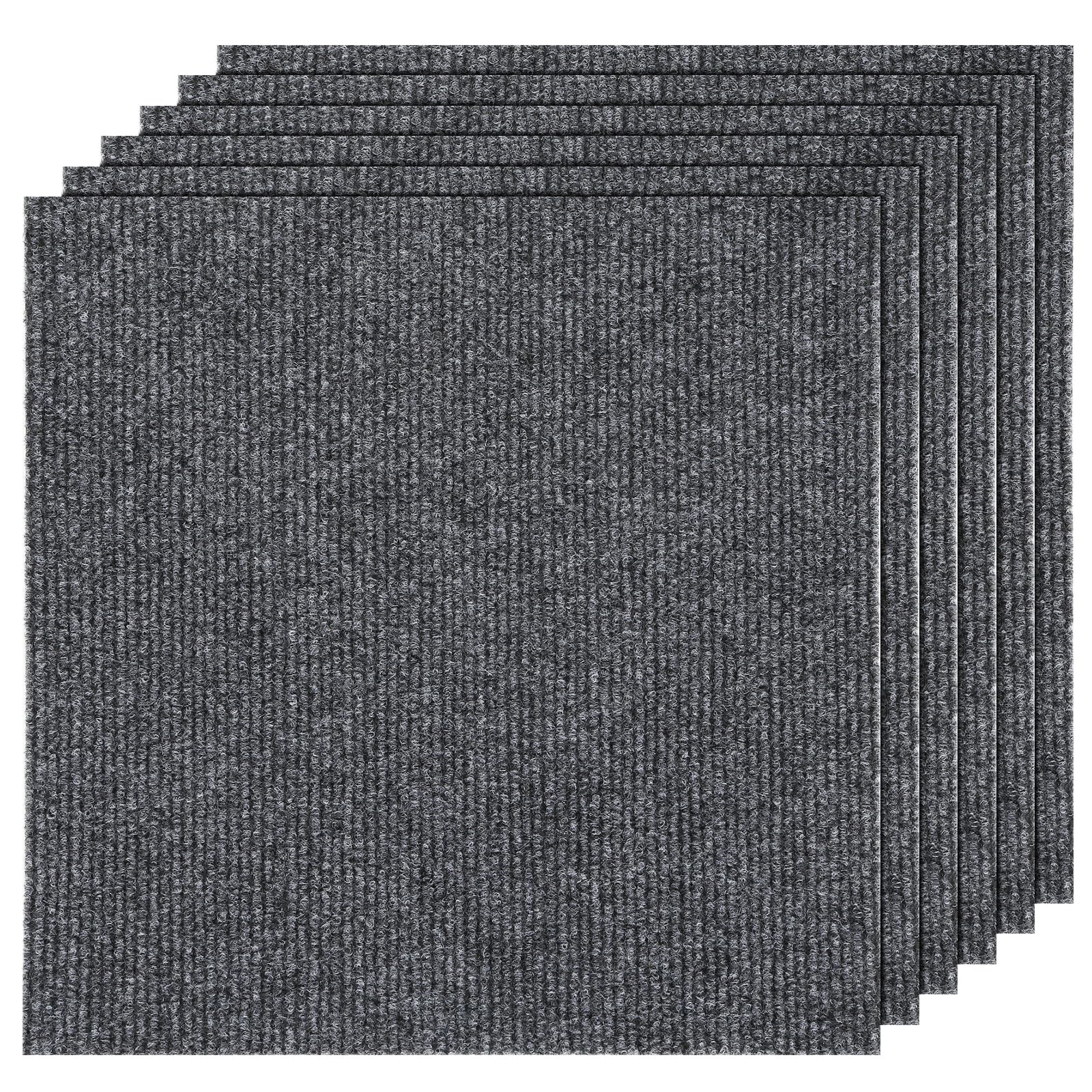 30 Pack Peel and Stick Carpet Tiles 12