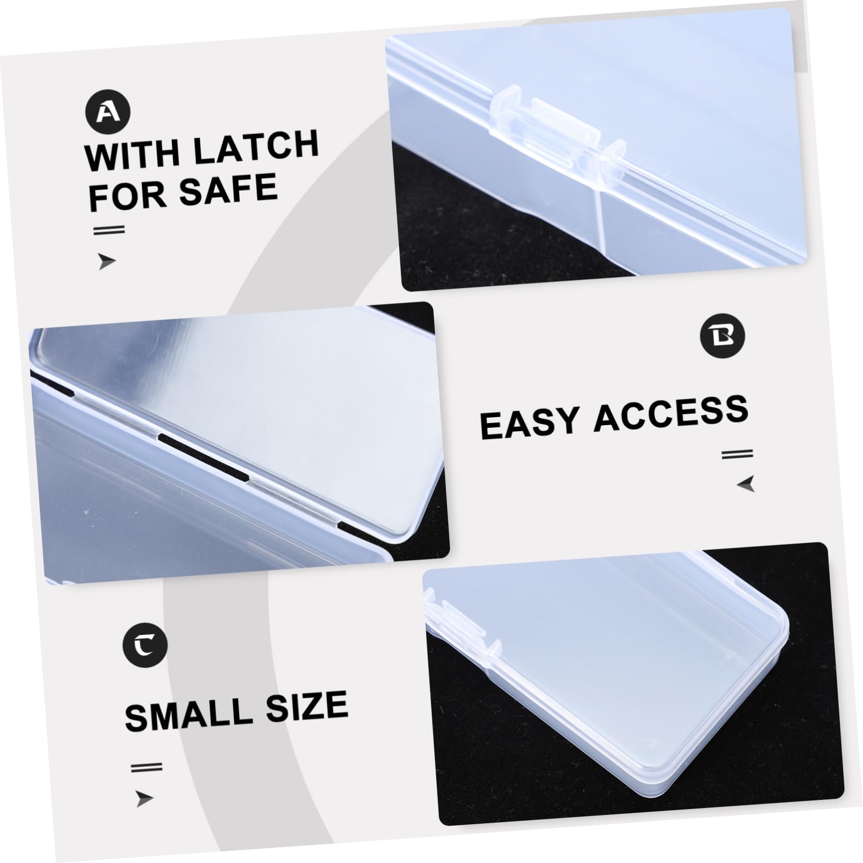 10-Pack Razor Blade Storage Case - Secure Disposable Blade Holder & Dispenser for Safe Razor Blade Organization - Perfect for Home, Salon, and Travel Use