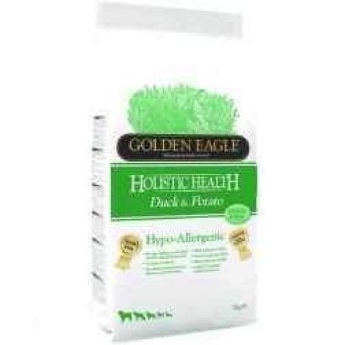 Golden Eagle Grain Free Hypoallergenic Duck & Potato Dry Dog Food for Sensitive Stomachs - 4.4lb Bag - All Natural Ingredients for Healthy Skin & Coat - Perfect for Adult Dogs with Food Allergies or Digestive Issues